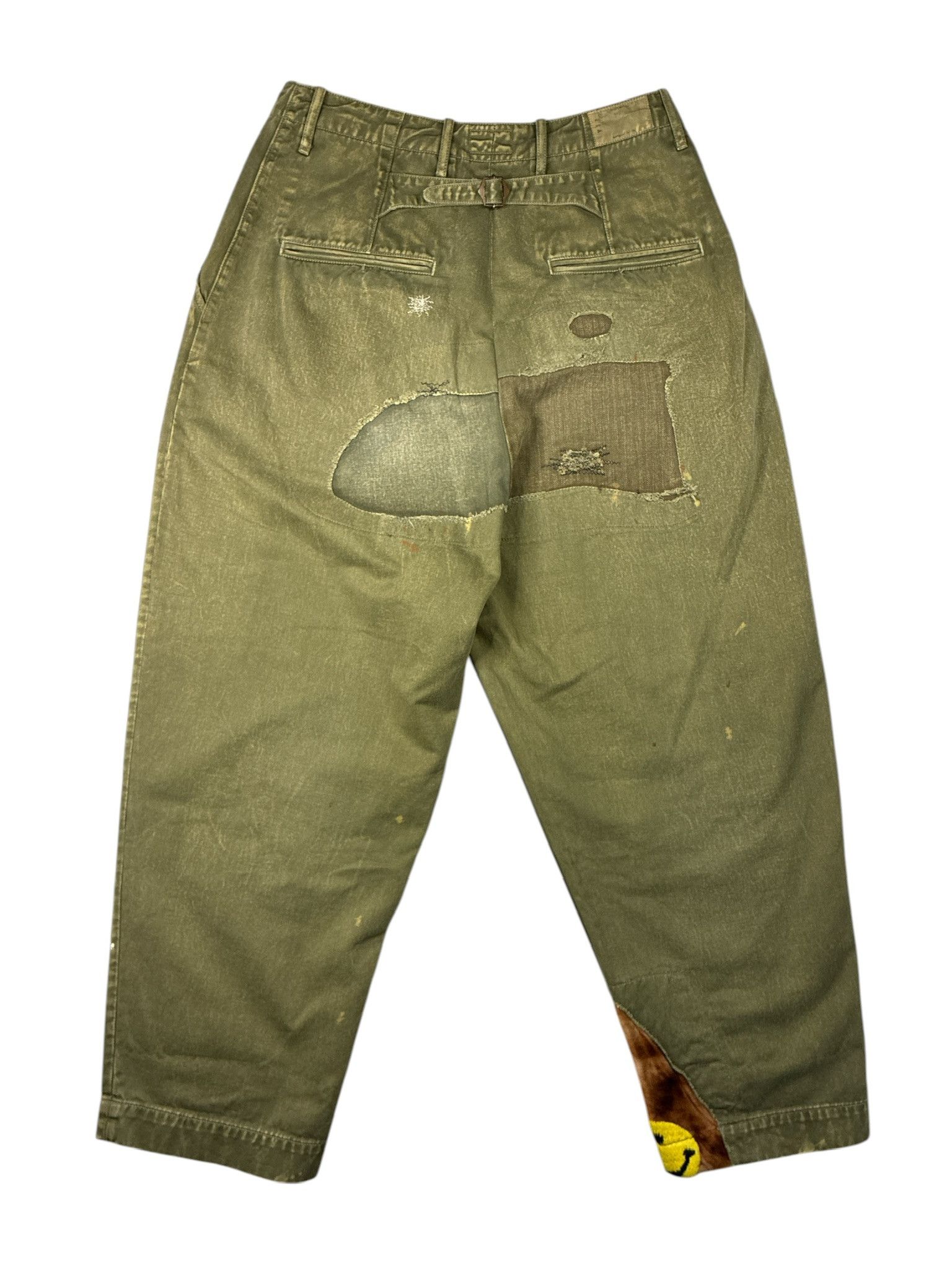 Kapital KAPITAL HIGH WAISTED NIME PANTS 'KHAKI GREEN' Size US 32 / EU 48 - 5 Thumbnail