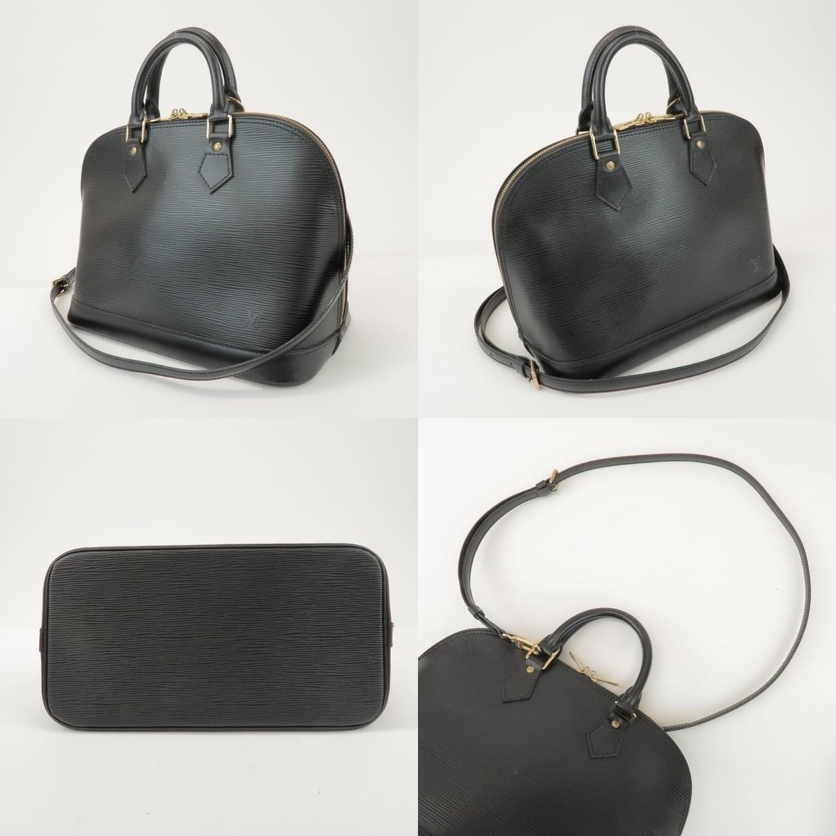 Louis Vuitton Louis Vuitton Epi Alma PM Shoulder Bag Black Size ONE SIZE - 3 Thumbnail