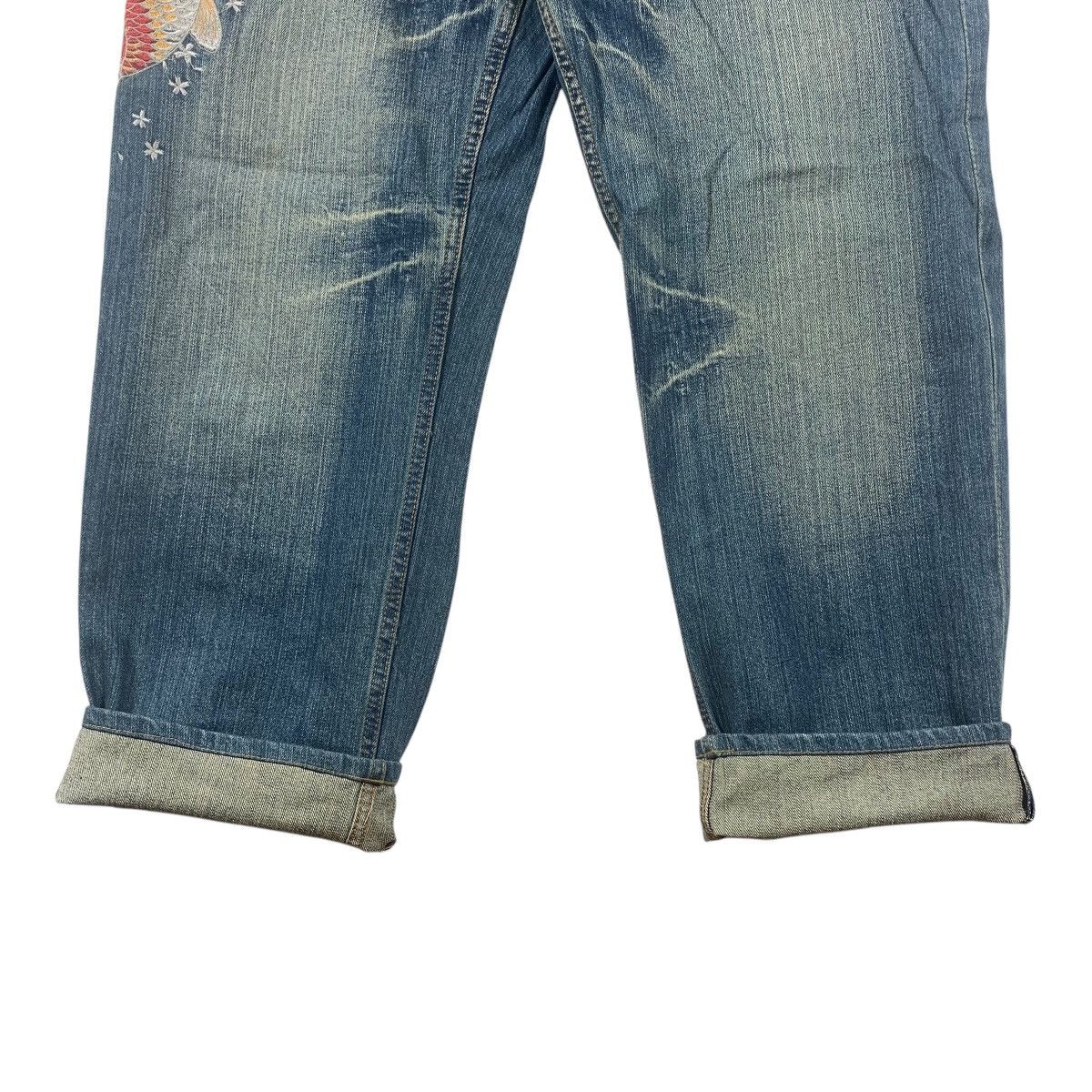 If Six Was Nine × Japanese Brand JAPANESEBRAND Sukajan japanese culture jeans Size US 34 / EU 50 - 12 Thumbnail