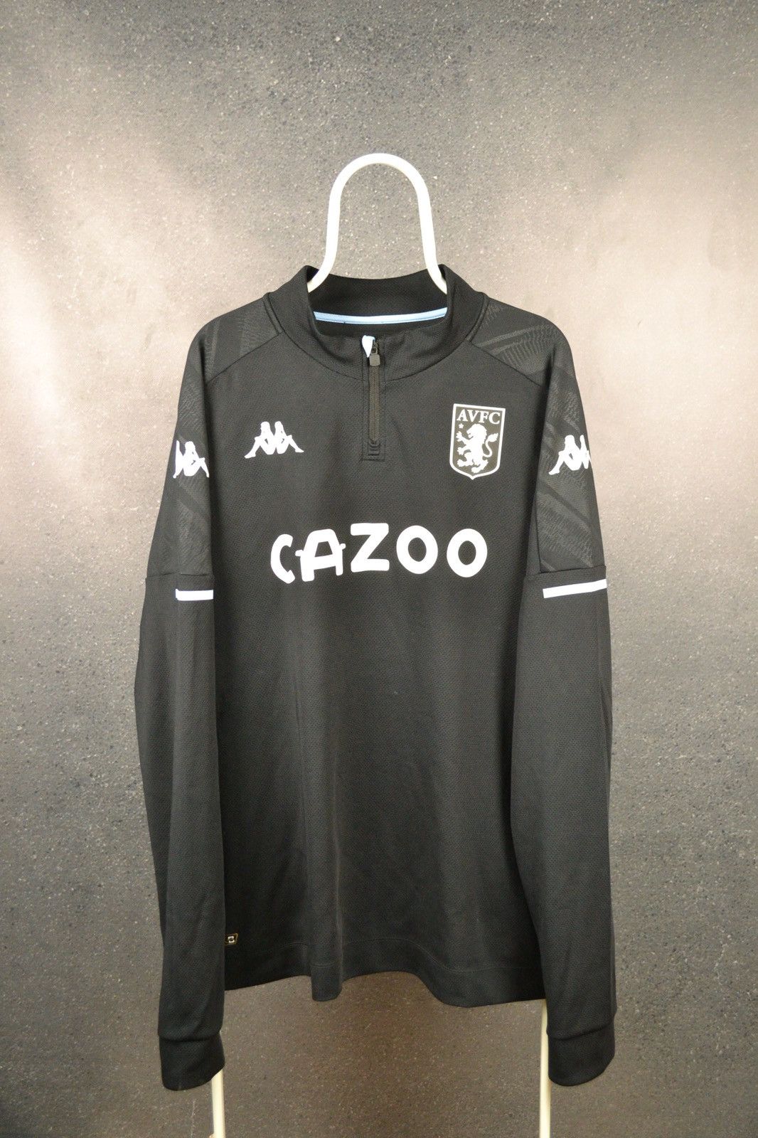 Kappa Aston Villa kappa training soccer football top jersey long Size US XXL / EU 58 / 5 - 1 Thumbnail