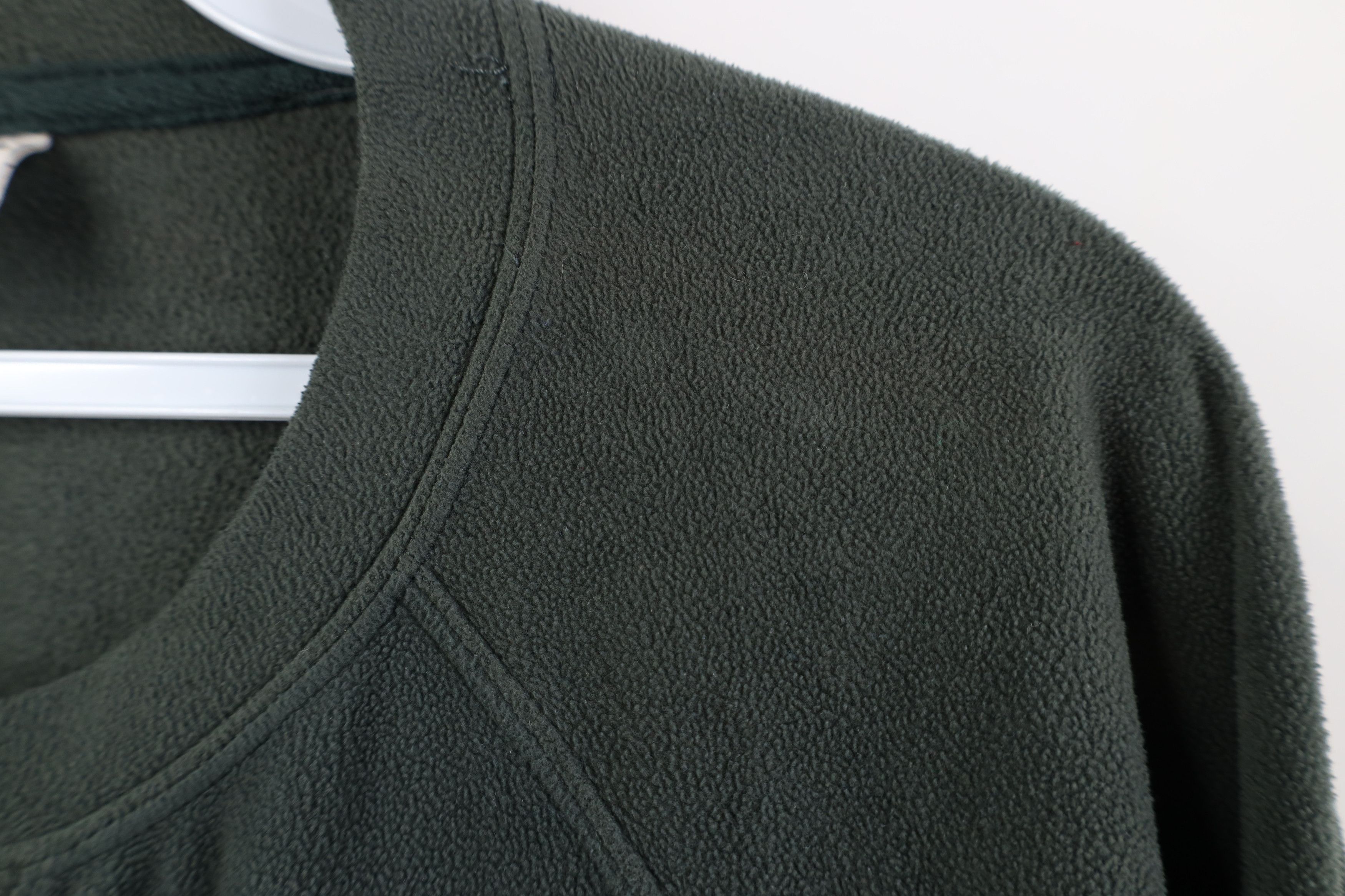 Columbia Vintage Columbia Spell Out Fleece Crewneck Sweater Green Size US XXL / EU 58 / 5 - 6 Thumbnail