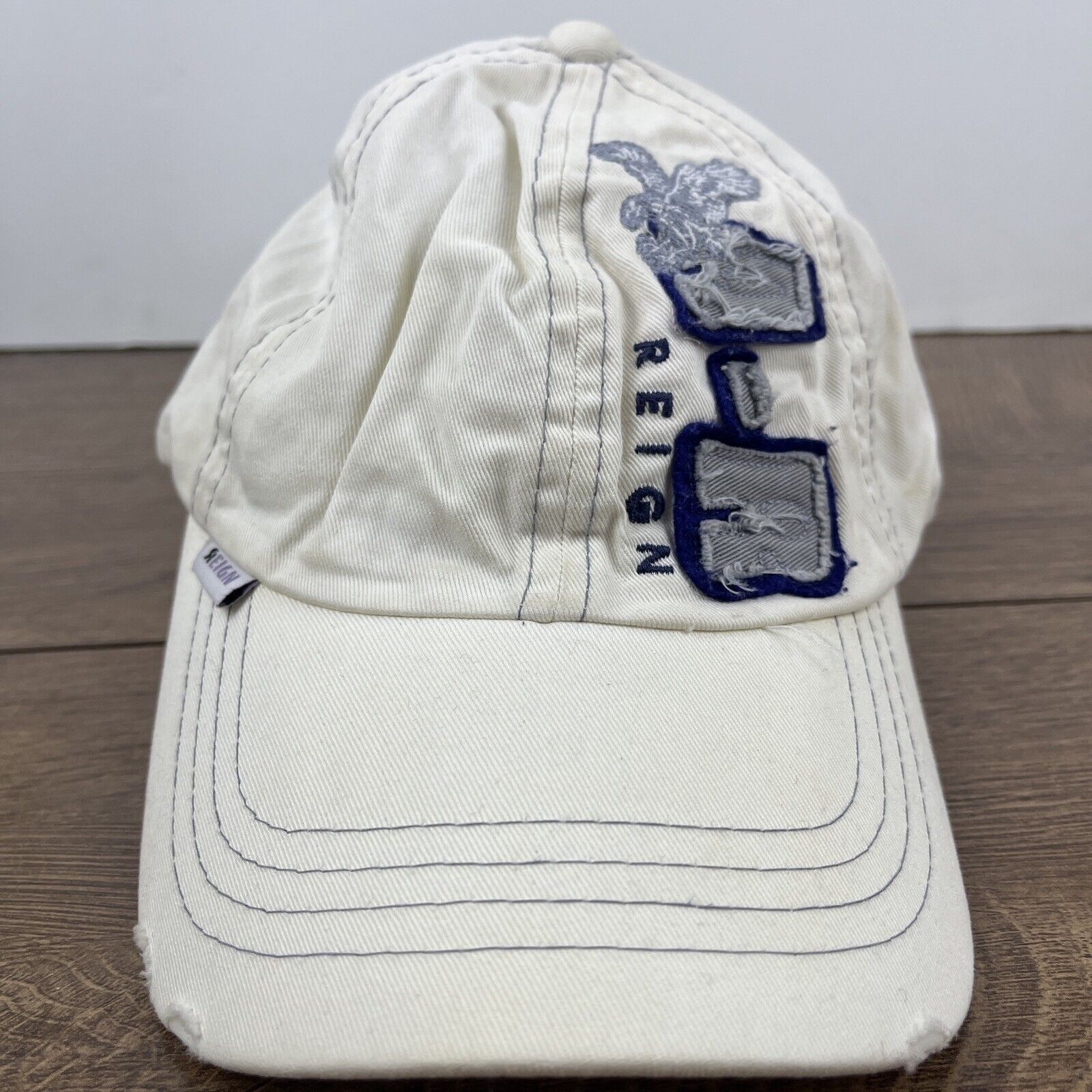 Other Reign Hat Reign White Hat Adjustable Adult Size Hat White Ca Size ONE SIZE - 5 Thumbnail