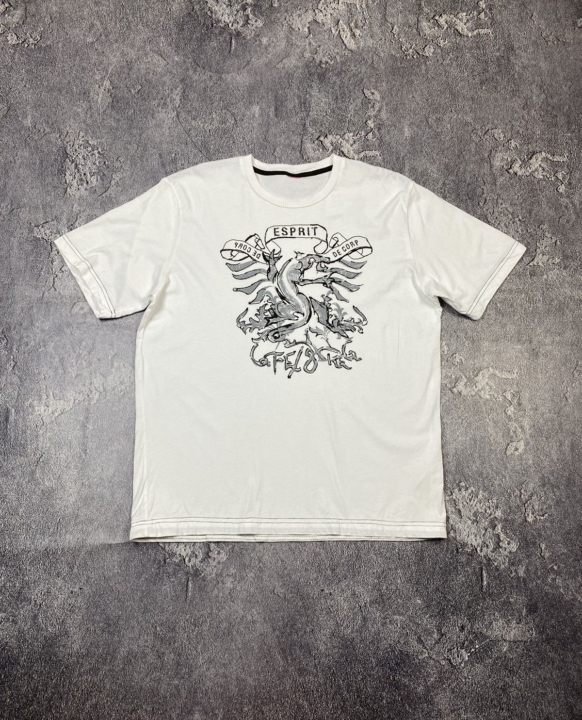 If Six Was Nine Y2K If Six Was Nine Avant Garde Eagle T-shirt VTG Size US XL / EU 56 / 4 - 1 Thumbnail