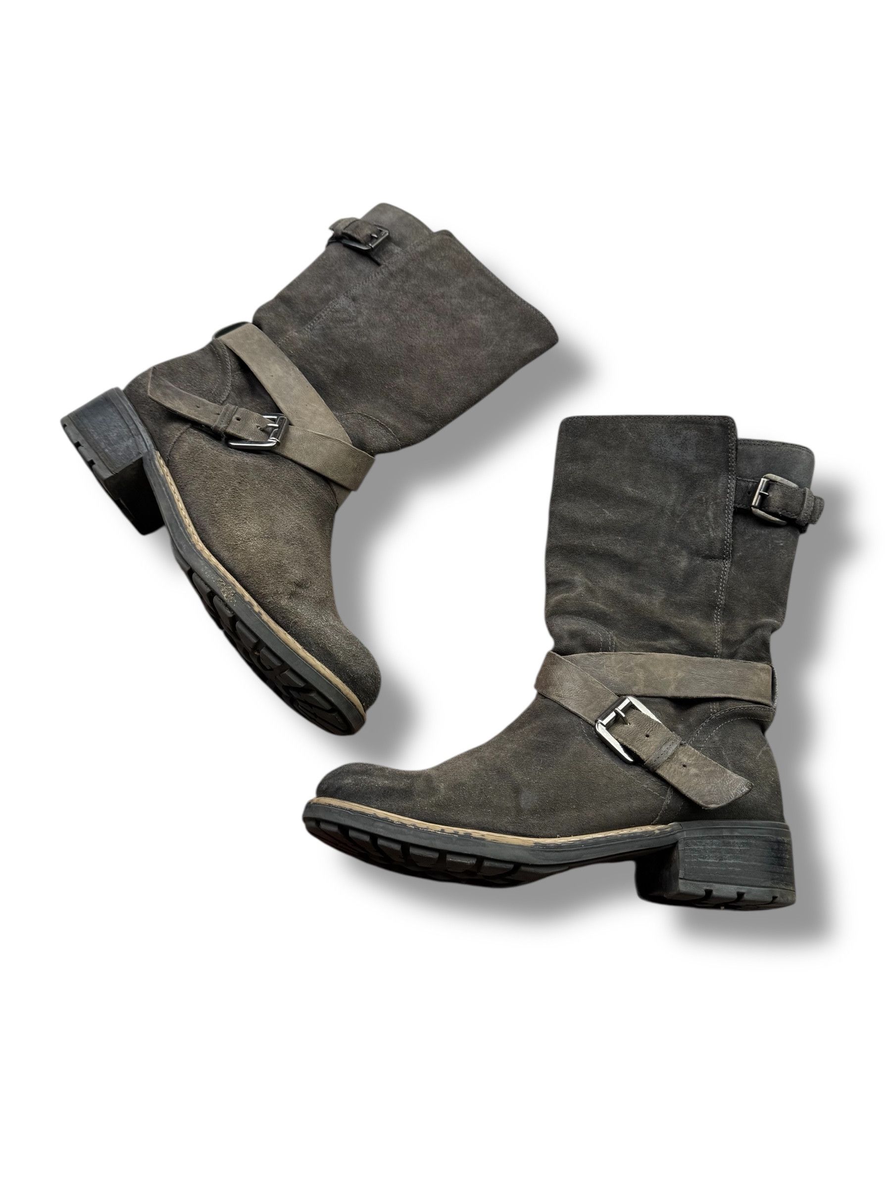 Vintage Y2K Suede Boots(V128) Size US 7.5 / IT 37.5 - 1 Thumbnail