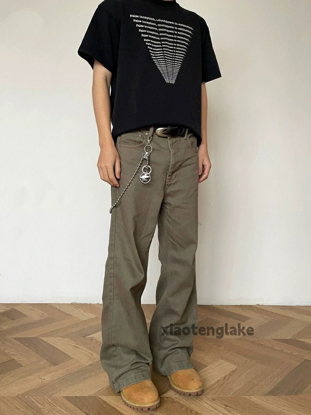 Designer × Japanese Brand × Vintage utility military rocker biker bootcut flared jeans Size US 28 / EU 44 - 2 Thumbnail