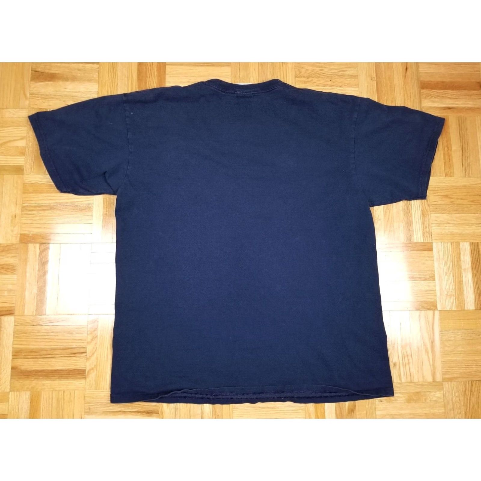 Nike VINTAGE NIKE ATHLETIC WEST 1971 NAVY T-SHIRT SZ LARGE Mens Size US L / EU 52-54 / 3 - 5 Thumbnail