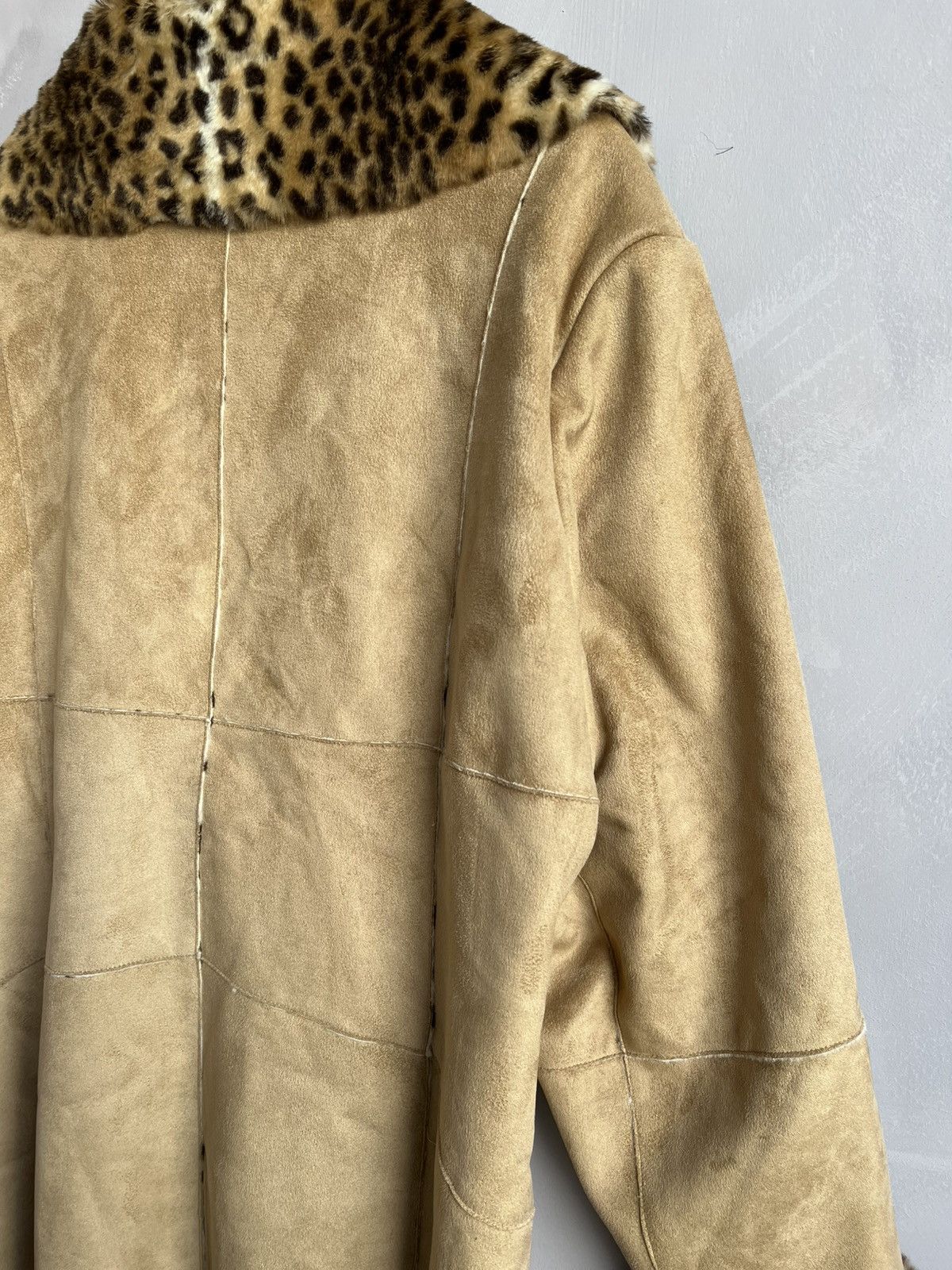 Hysteric Glamour × If Six Was Nine × Le Grande Bleu (L.G.B.) VTG LGB If Six Was Nine Style FAUX FUZZY Fur COAT Jacket Size US L / EU 52-54 / 3 - 12 Thumbnail