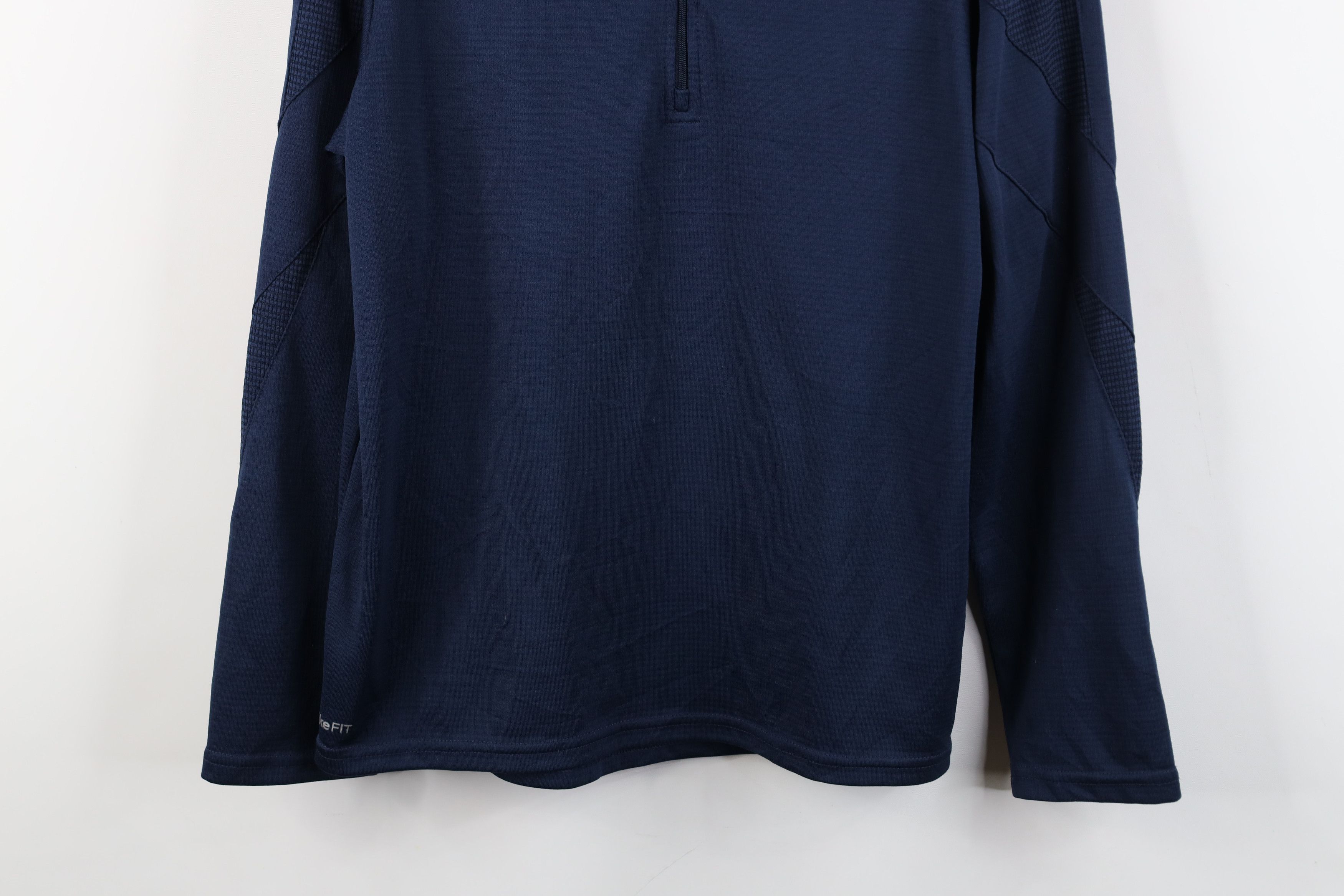 Nike Vintage Y2K Nike Mini Swoosh Knit Half Zip Pullover Jacket Size XL / US 12-14 / IT 48-50 - 3 Thumbnail