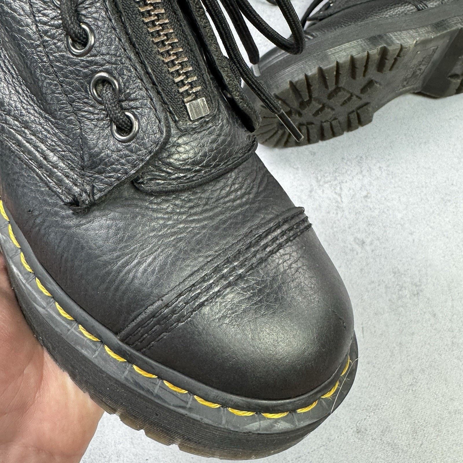 Dr. Martens Dr Martens Sinclair Chuncky Boots Women Size US 7 38 Black Size US 7 / IT 37 - 6 Thumbnail