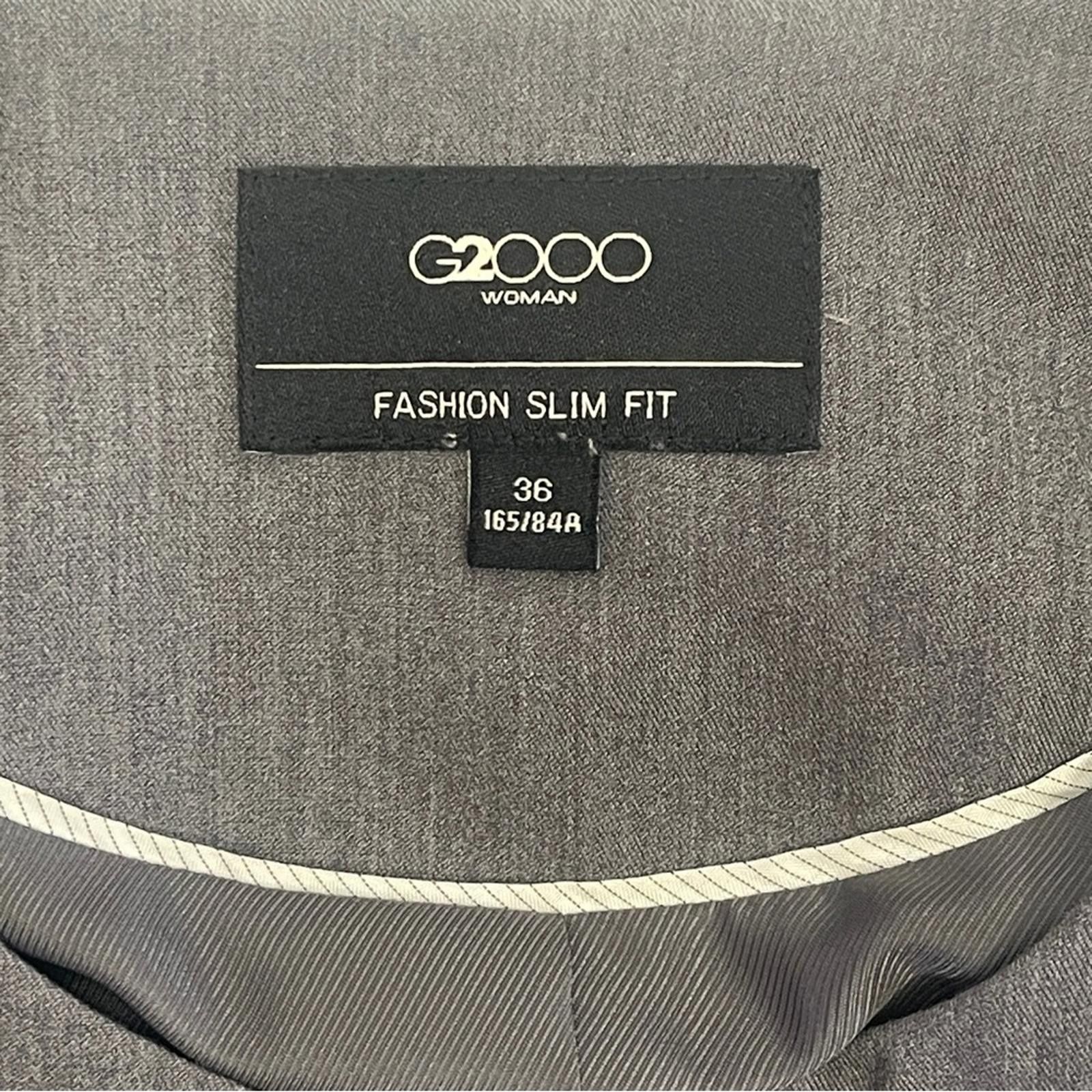 G2000 Elegant G2000 Gray Slim Fit Women's Jacket - Mint Condition Size M / US 6-8 / IT 42-44 - 5 Thumbnail