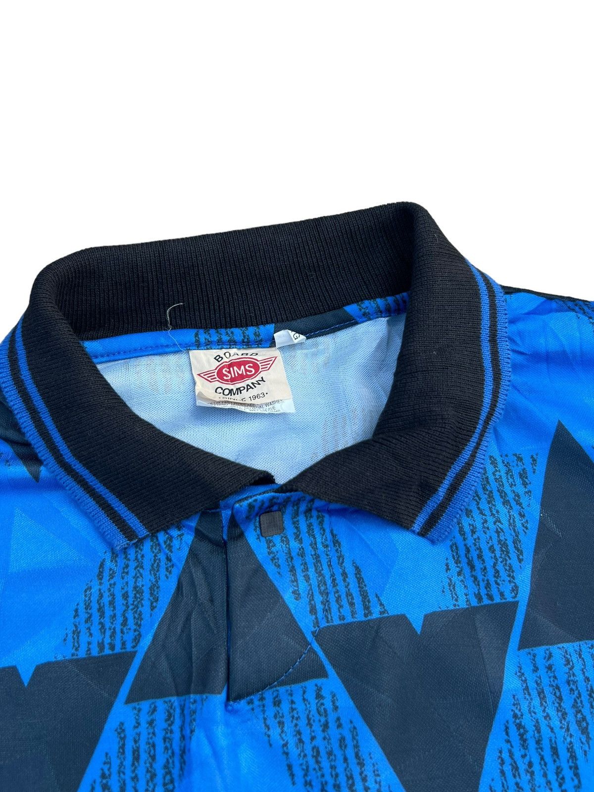 Vintage RARE! 90s SIMS Board Company Jersey Shirt Size US XL / EU 56 / 4 - 5 Thumbnail