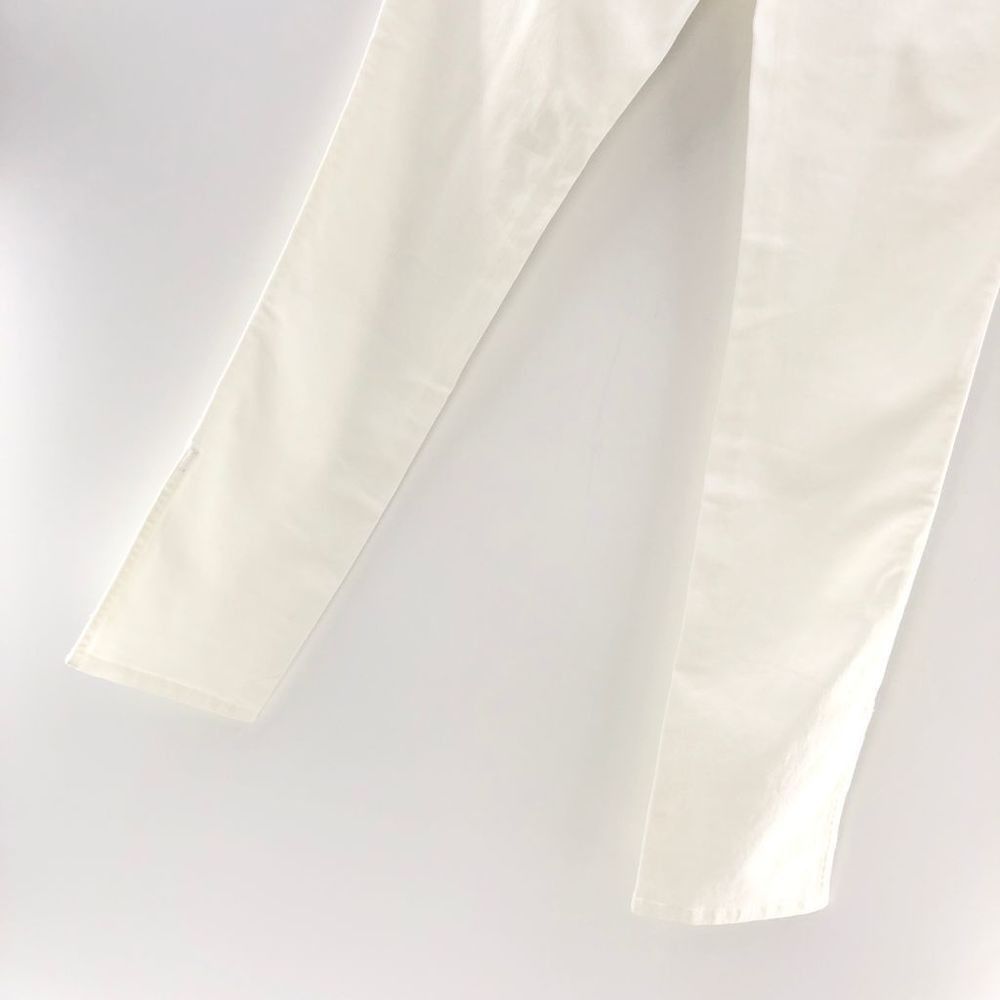 Other Something Navy Nina Denim Pants with Slit in White 6 Size 28" / US 6 / IT 42 - 7 Thumbnail