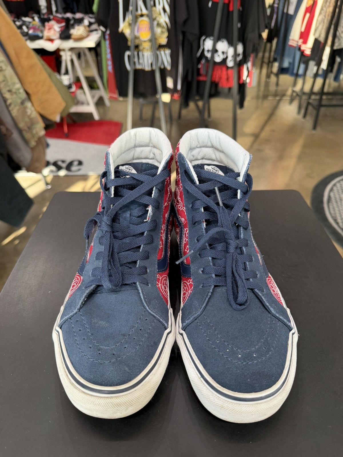 Vans Vans Sk8 Hi Bandana Size 10 Size US 10 / EU 43 - 2 Thumbnail