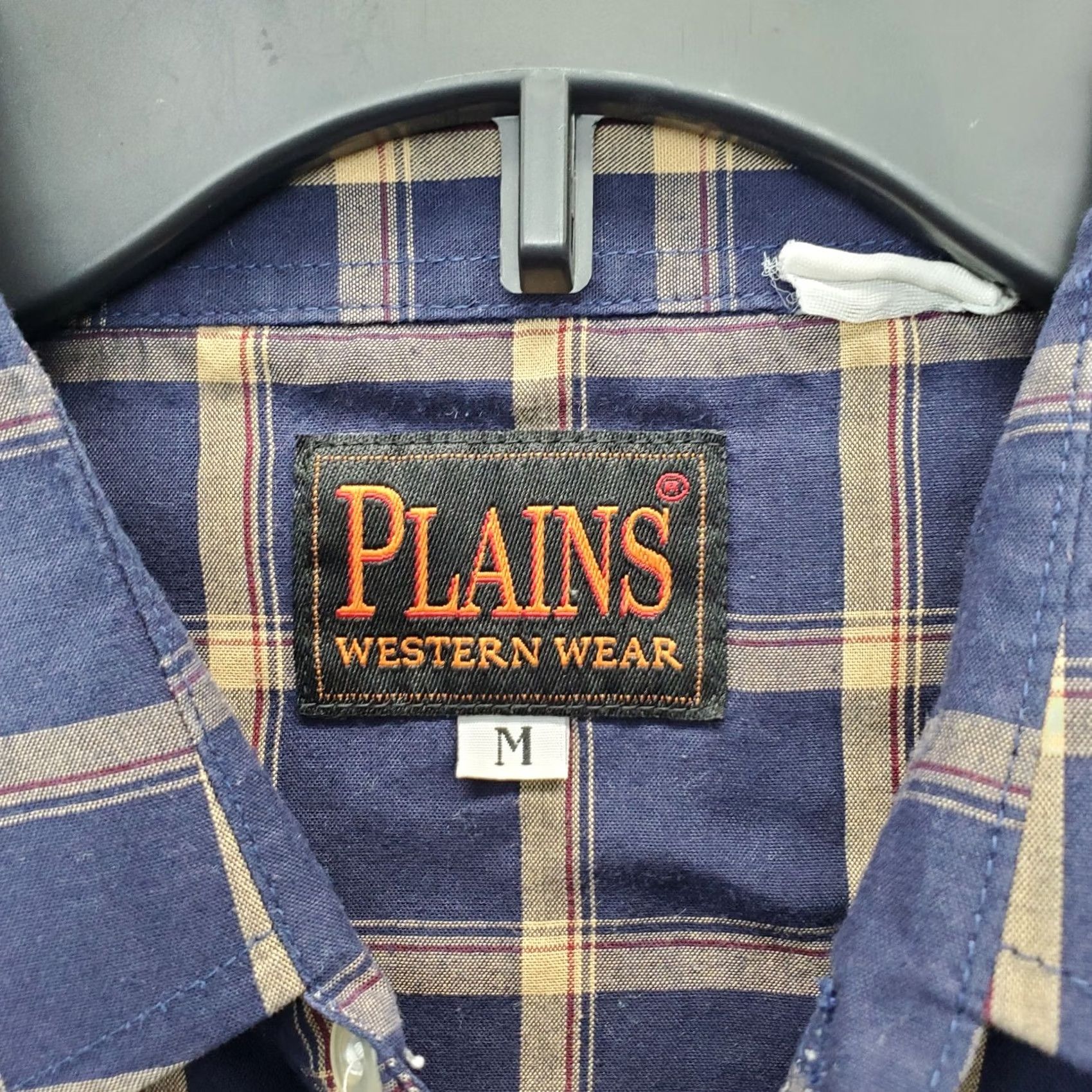 Vintage Plains Western Wear Shirt Mens M Multi Plaid Long Sleeve Button-Down Pearl Snap Size US M / EU 48-50 / 2 - 5 Thumbnail