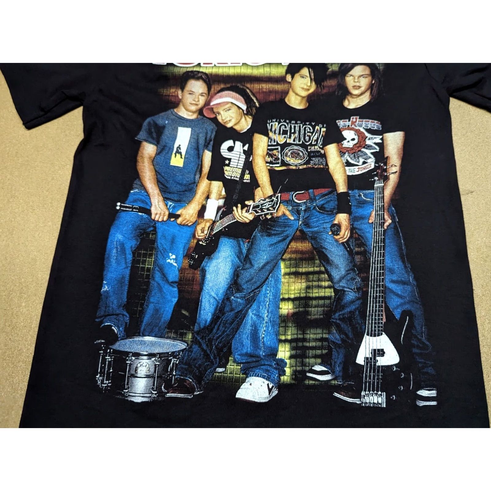 Vintage VINTAGE Tokio Hotel Mens Medium Shirt Black Band Tee Music Pop Rock Tokyo Size US M / EU 48-50 / 2 - 5 Thumbnail