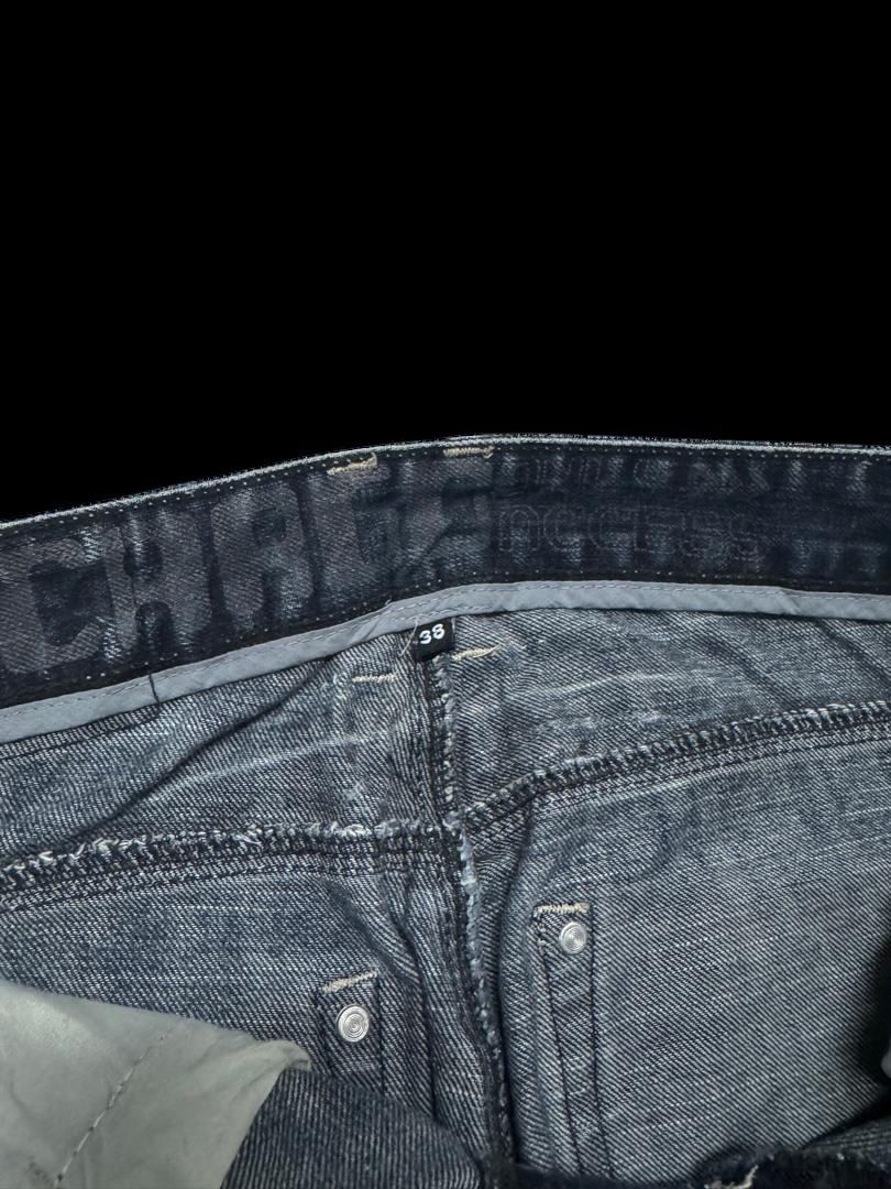 Tornado Mart Vintage 90s Style Japanese Denim Washed Distress Double knee Size US 31 - 10 Thumbnail