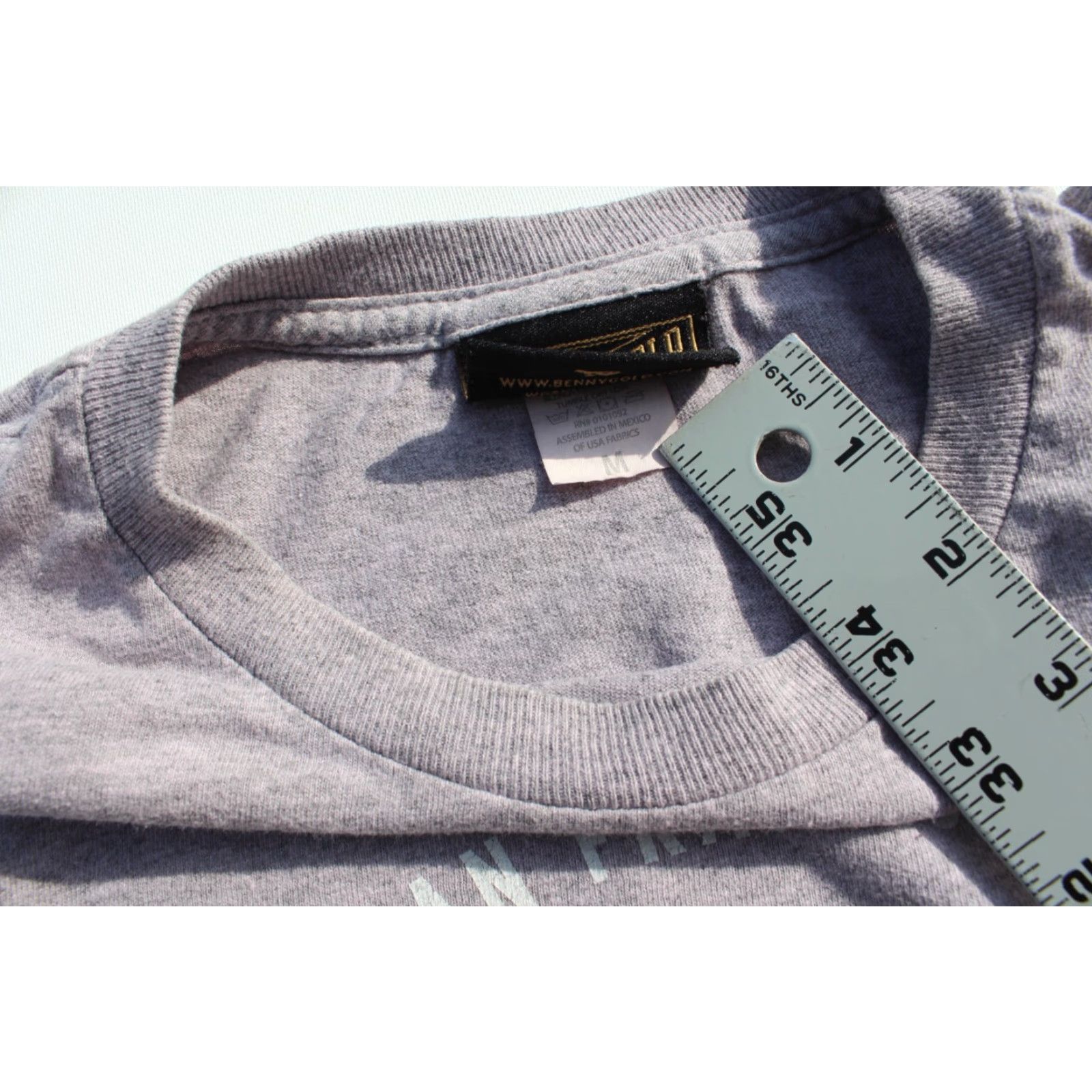Vintage Benny Gold T Shirt Gray M Unisex Adults Short Sleeve Camping Skateboardin 90s Mens Womens Size US M / EU 48-50 / 2 - 3 Thumbnail