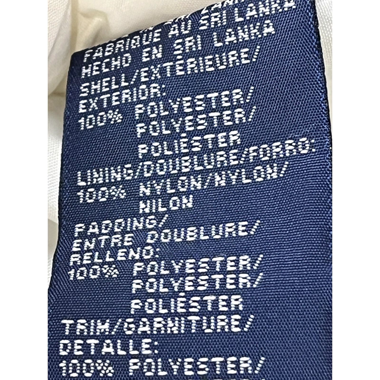 Tommy Hilfiger Vintage Tommy Hilfiger Womens Full Zip Vest Sz Large Puffer Yoke 90s Y2K Puffer Vest Style Winter Spring Fall Casual GUC Ivory Zip Size 36" / US 14 / IT 50 - 8 Thumbnail