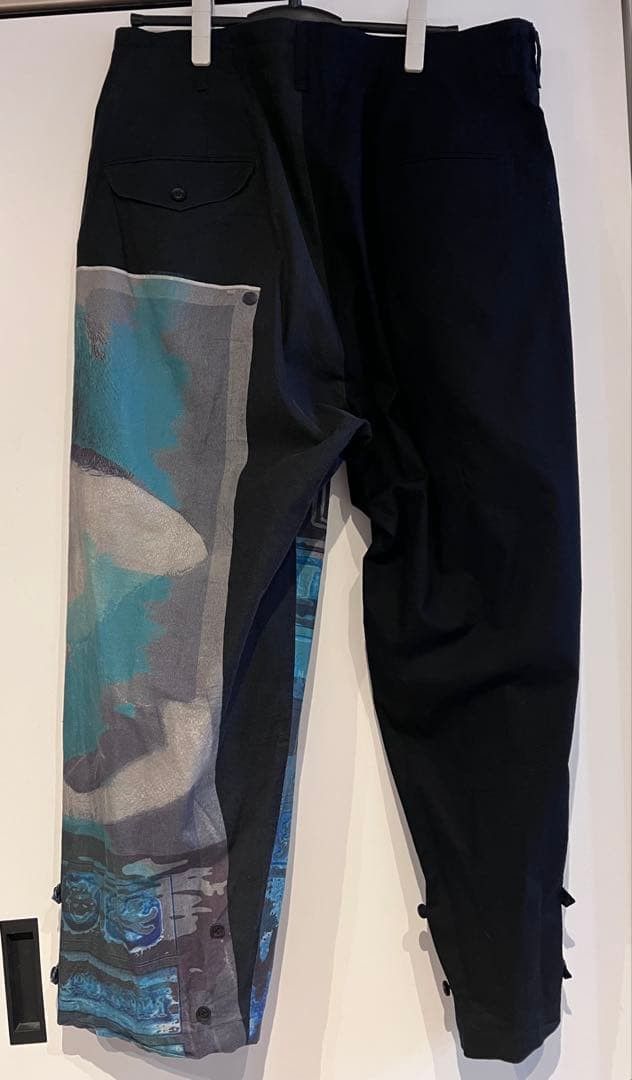 Yohji Yamamoto Yohji Yamamoto POUR HOMME Madonna Print Pants Size US 37 - 5 Thumbnail