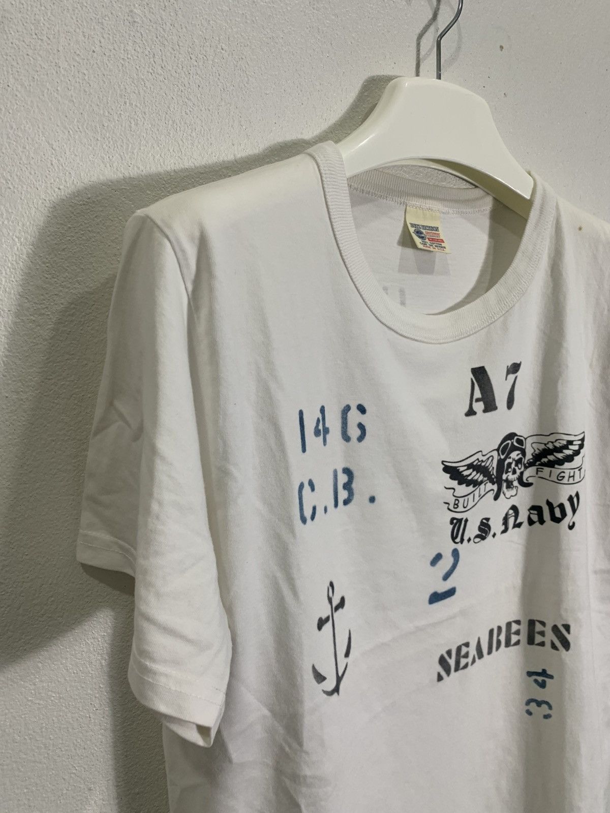 Buzz Rickson's Vintage 1990 Seabees BUZZ RICKSON’S t-shirt Size US M / EU 48-50 / 2 - 6 Thumbnail
