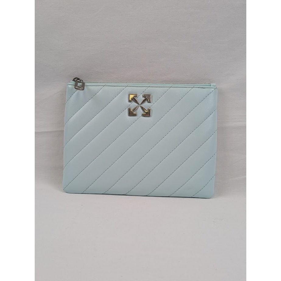 Off-White o1rshd1 DUP Size: OS / Jack Hammer Flat Pouch in Light Blue Size ONE SIZE - 3 Thumbnail