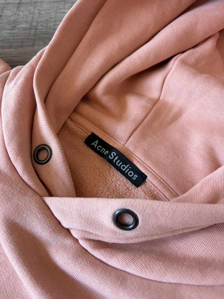 Acne Studios Acne Studios Ferris Face Hoodie - Pale Pink - Size S Size US S / EU 44-46 / 1 - 8 Thumbnail