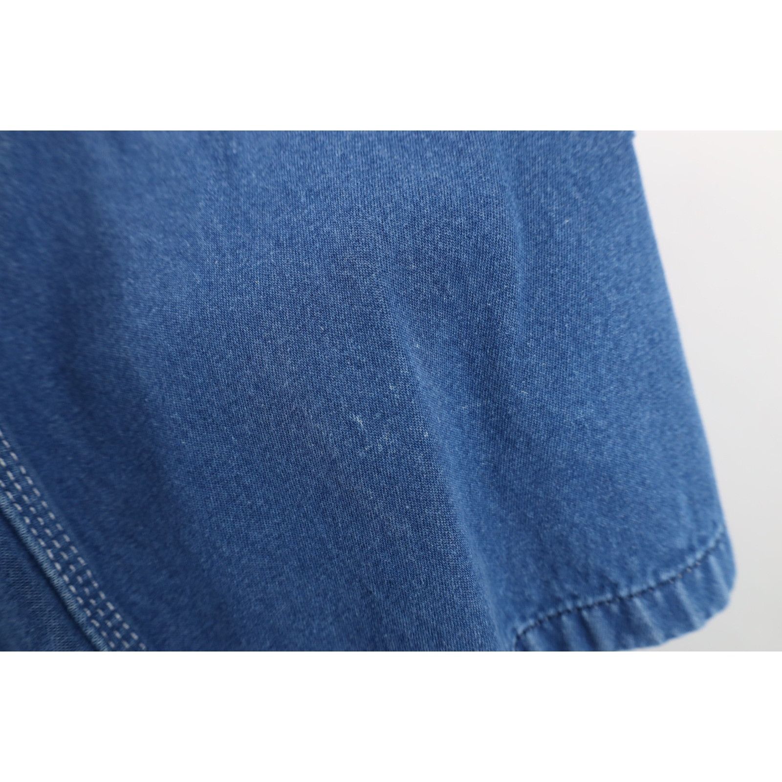 Vintage Vintage 90s Streetwear Distressed Wide Leg Denim Overalls Size US 44 / EU 60 - 7 Thumbnail
