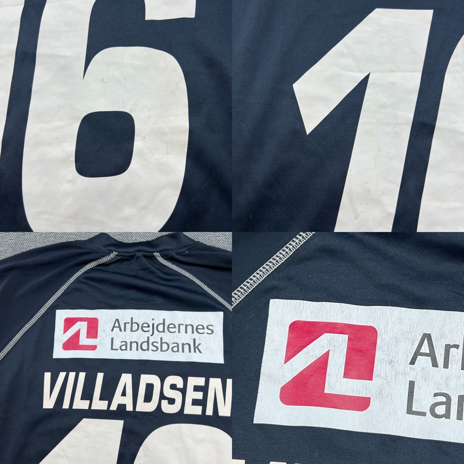 Vintage H2O FC Nordsjaelland Villadsen Goalkeeper Mens Football Jersey Sz L Black Long Sleeve Moisture Wicking Quick Dry Football Jersey Mens Size US L / EU 52-54 / 3 - 8 Thumbnail