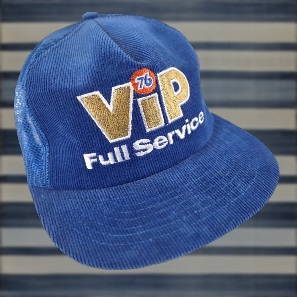 GAS VINTAGE 76 Gas Station VIP Spellout Corduroy Snapback Hat Hats Size ONE SIZE - 1 Thumbnail