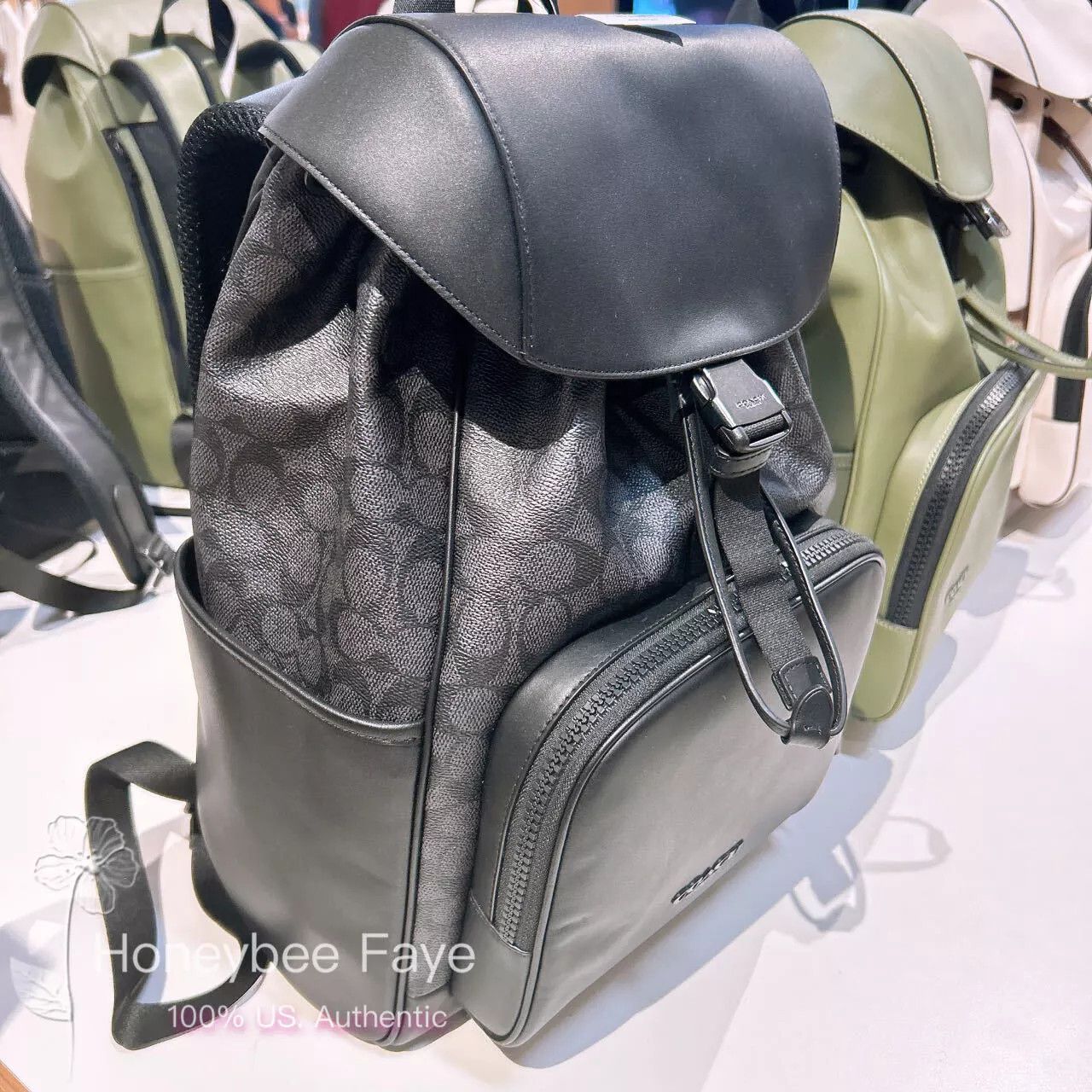 Coach Gunmetal/Charcoal/Black CT707 Size ONE SIZE - 2 Thumbnail