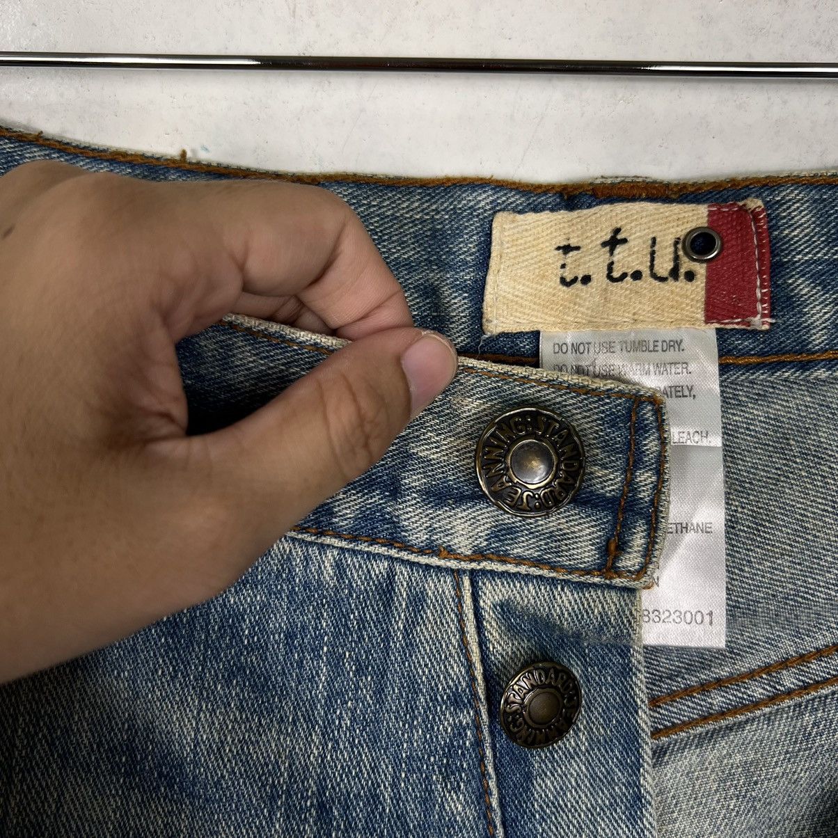 Hysteric Glamour × If Six Was Nine × Japanese Brand 🔥 T.T.U PATCHWORK DENIM Size US 30 / EU 46 - 13 Thumbnail