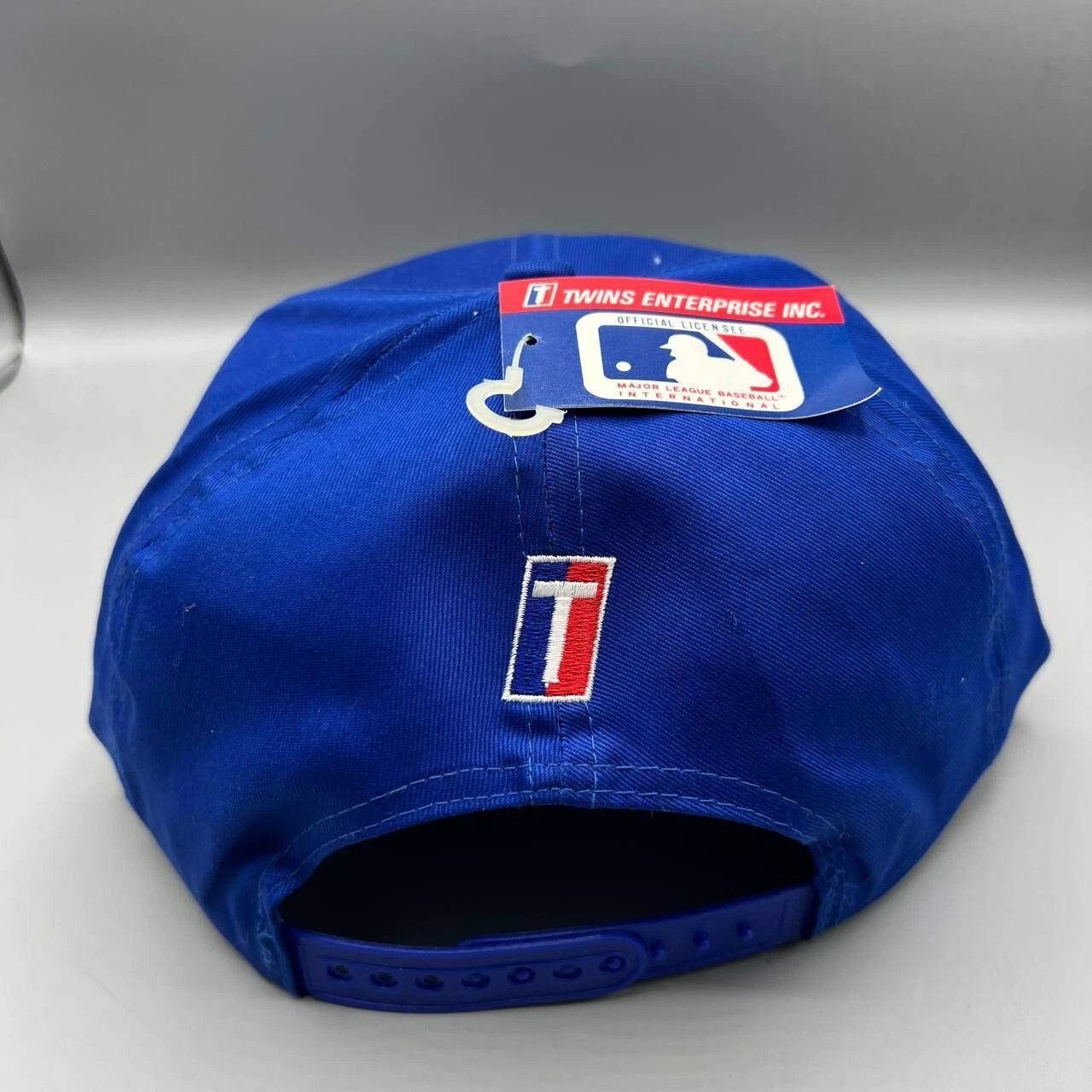 Twins Enterprise Inc. × Vintage New York Mets Hat Men Blue Green Twins Enterprise Snap Back Size ONE SIZE - 5 Thumbnail