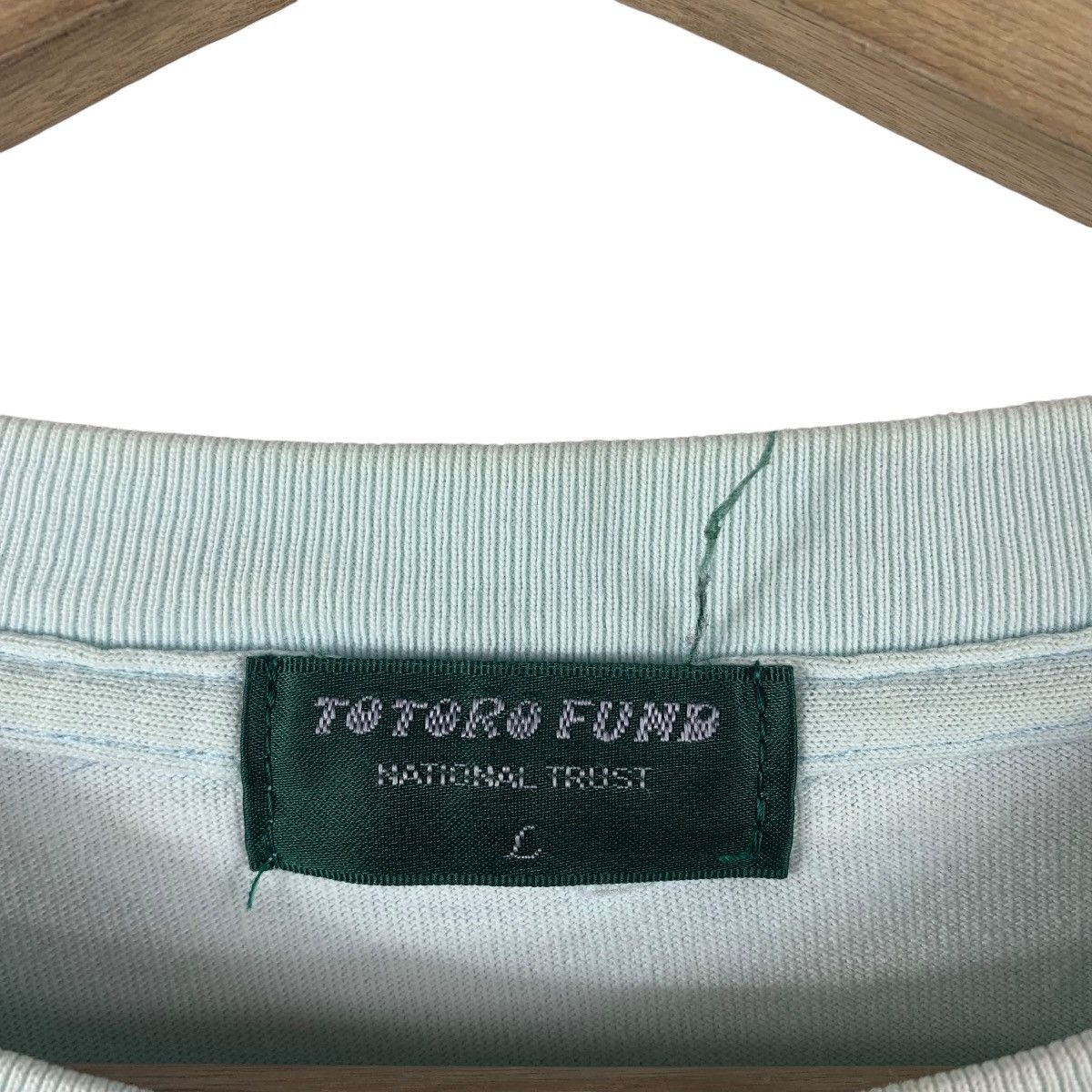 Anime × Japanese Brand × Vintage Vintage TOTORO FUND nibariki studio ghibli big printed tee Size US L / EU 52-54 / 3 - 3 Thumbnail