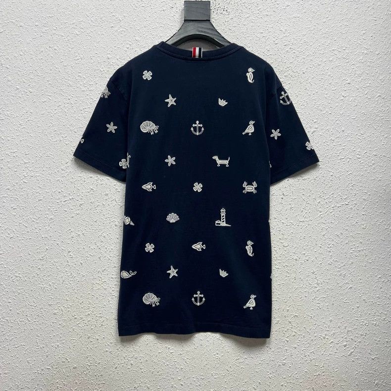 Thom Browne Thom Browne size3 Animal embroidered short sleeves Size US L / EU 52-54 / 3 - 2 Thumbnail