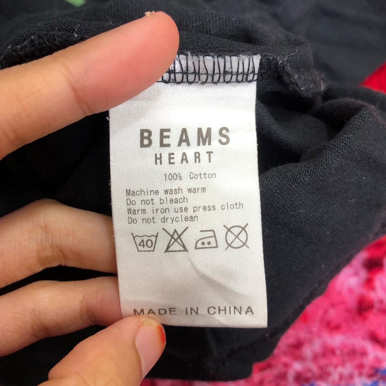 Beams Japan BEAMS PLUS HEART Collection Army Camo Tee Shirt Camouflage Size L / US 10 / IT 46 - 6 Thumbnail