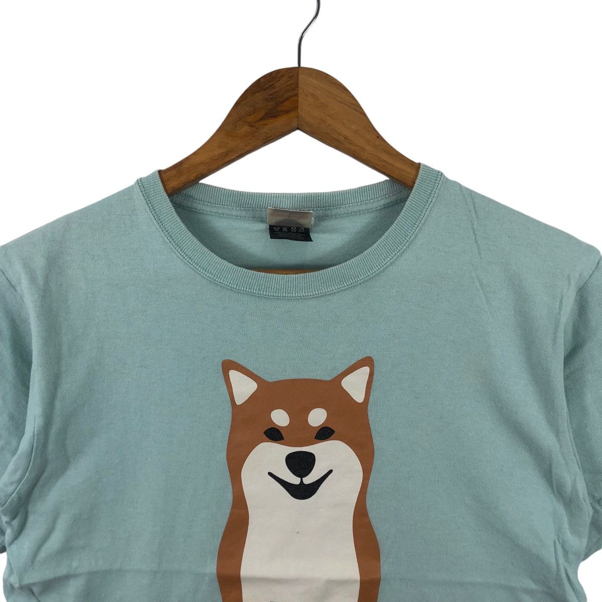 Vintage RED BROS SHIBA INU Illustration Anime Cartoon Tee Shirt Top Size US XS / EU 42 / 0 - 2 Thumbnail