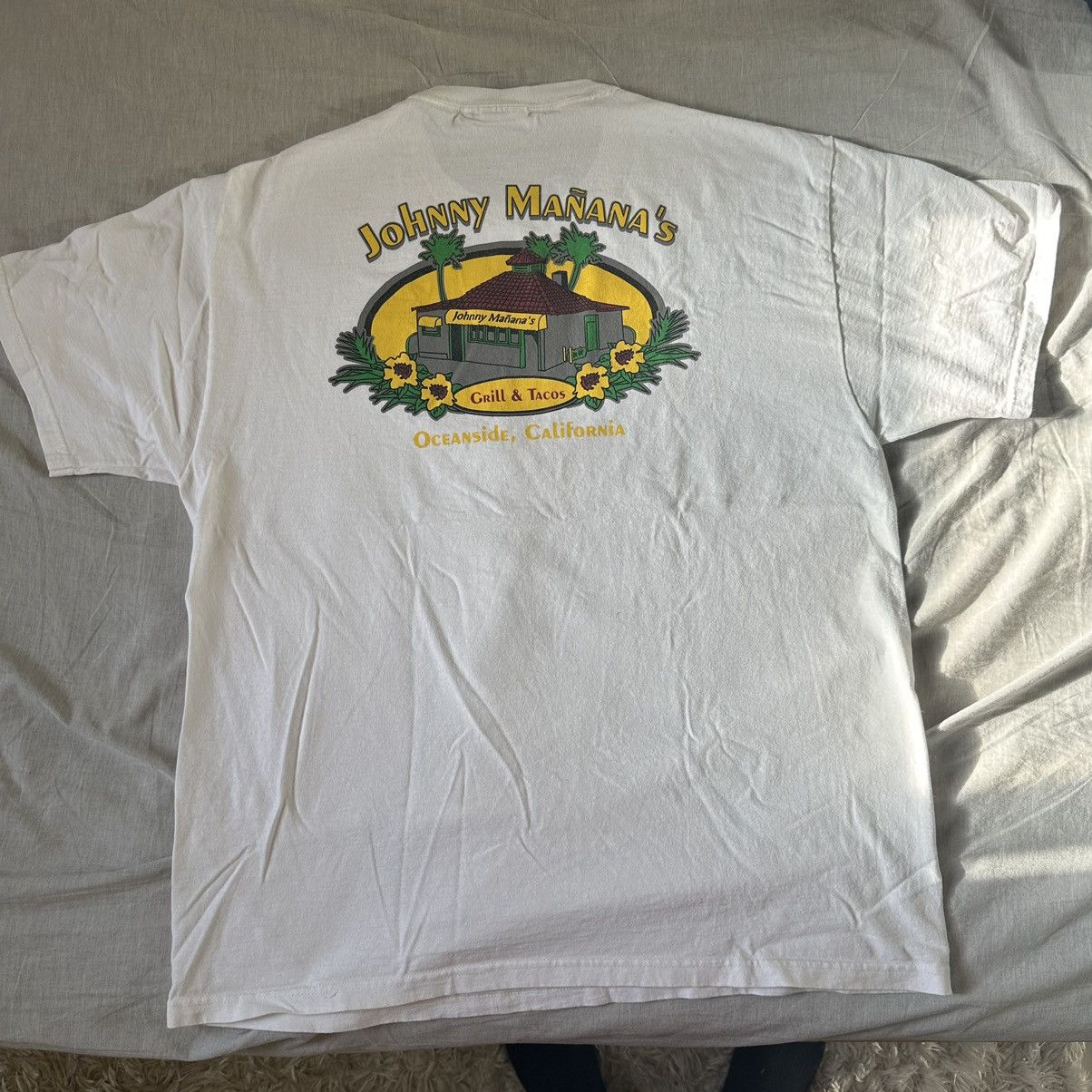 Vintage Vintage Johnny Mañana’s restaurant Tee shirt Size US XL / EU 56 / 4 - 2 Thumbnail