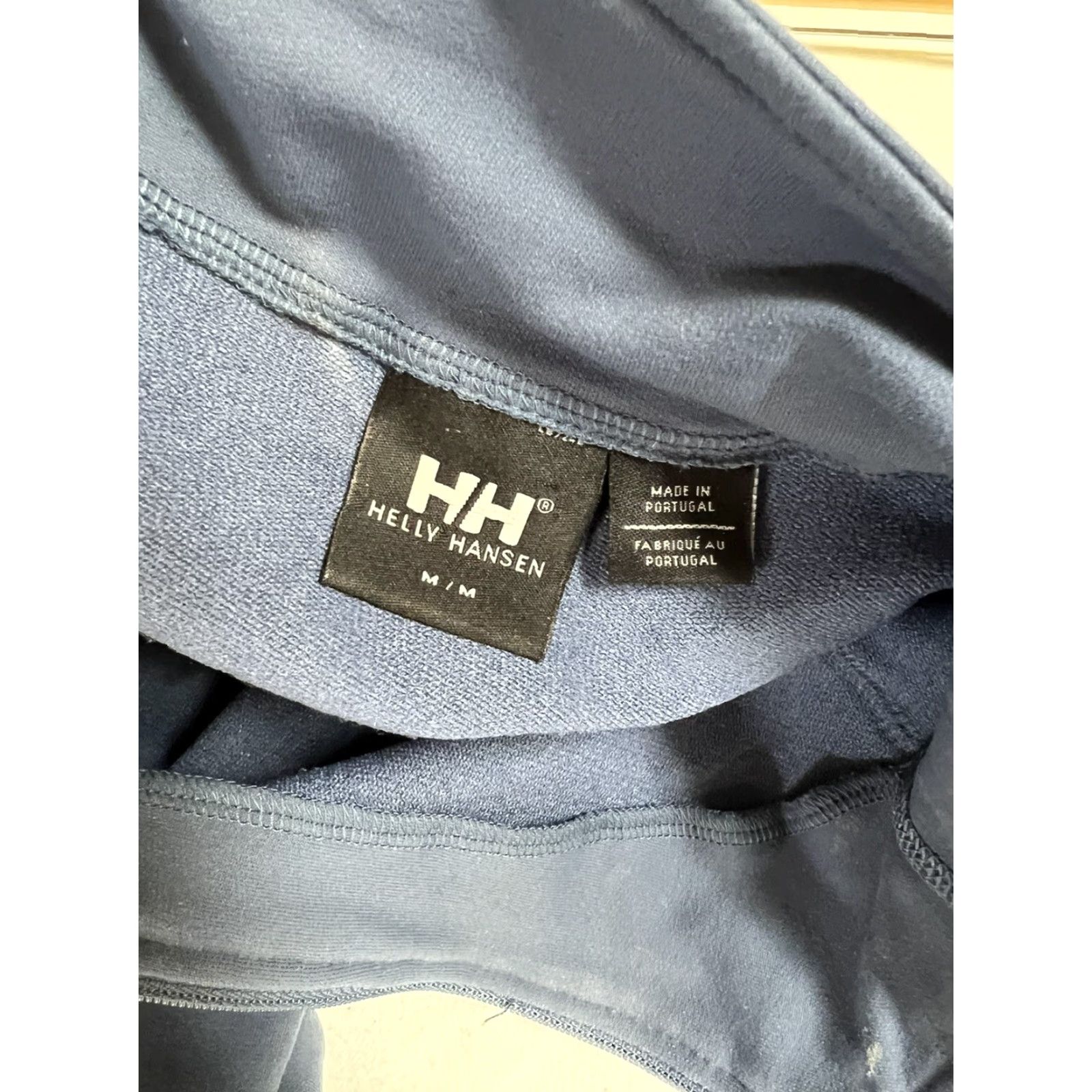 Helly Hansen Helly Hansen Shirt Mens Base Layer 1/4 Zip Pullover Size Medium Blue Stretch Athletic Hiking Size US M / EU 48-50 / 2 - 6 Thumbnail