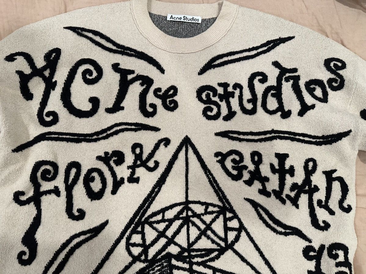 Acne Studios Acne Studios Jacquard Sweater Size US L / EU 52-54 / 3 - 3 Thumbnail