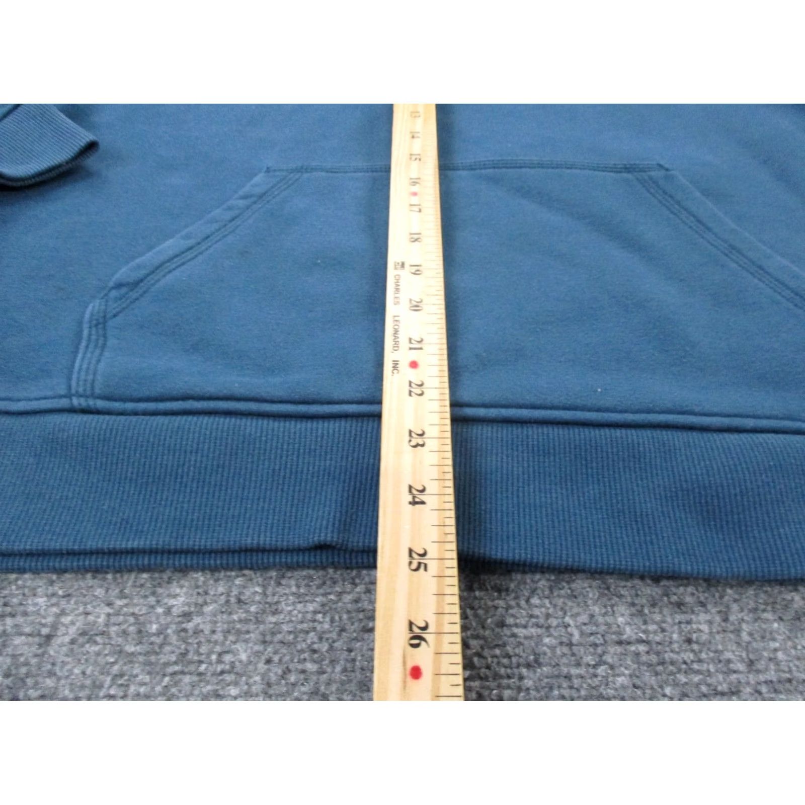 Carhartt Carhartt Hoodie Sweatshirt Womens L Relaxed Outdoor Workwear Logo Blue Size L / US 10 / IT 46 - 4 Thumbnail