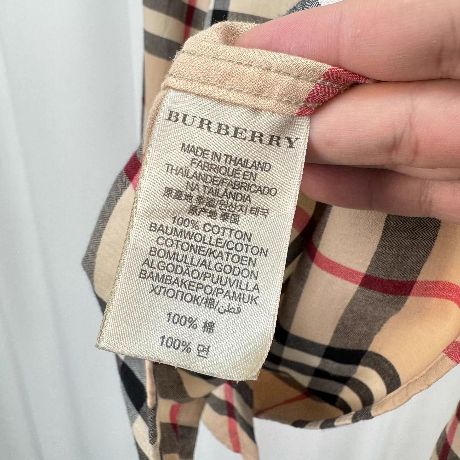 Burberry Burberry Classic Check LS Shirt M 98New 4900 Size US M / EU 48-50 / 2 - 6 Thumbnail