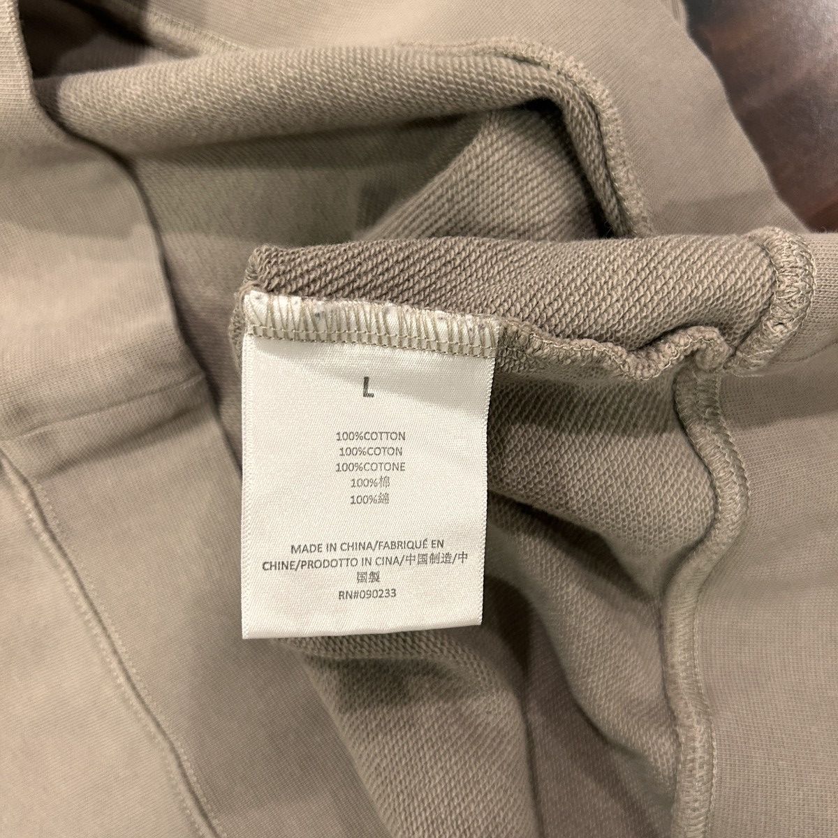 Essentials × Fear of God Raglan Short Sleeve Sweatshirt Size US L / EU 52-54 / 3 - 9 Thumbnail