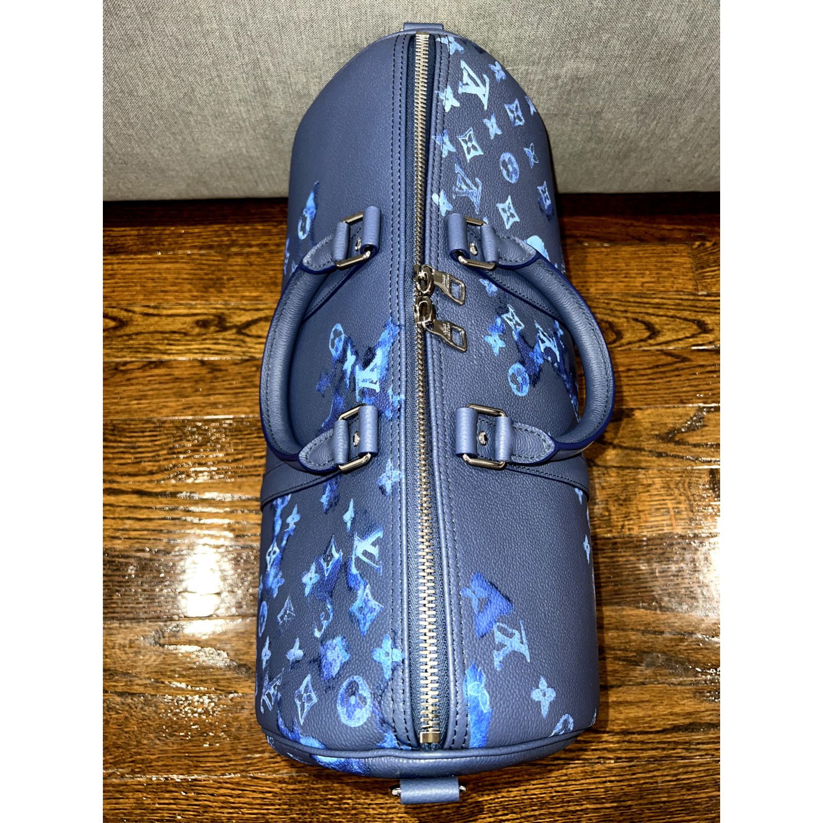 Louis Vuitton Louis Vuitton Watercolor Ink Blue Weekend Travel Bag Size ONE SIZE - 6 Thumbnail