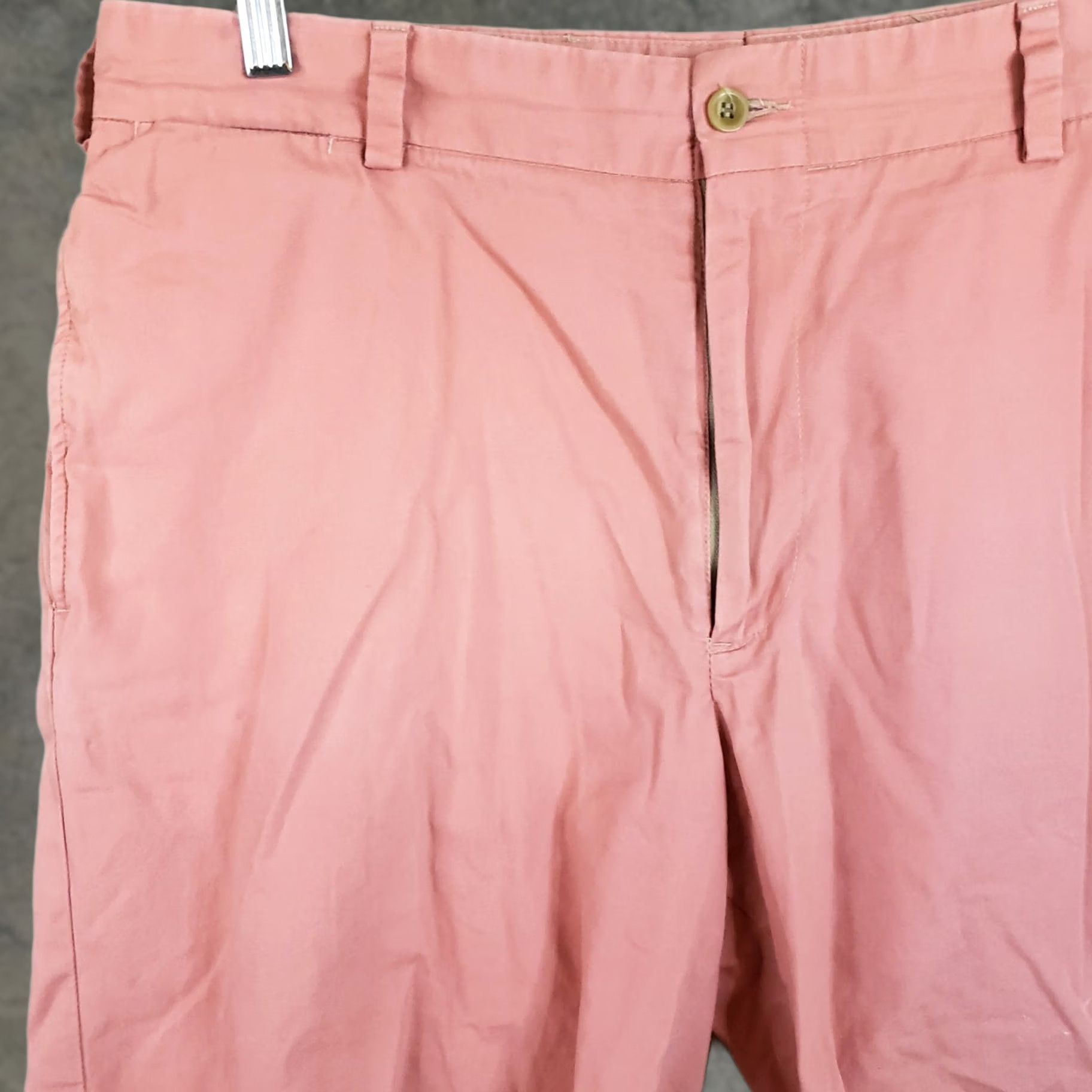 Bills Khakis Bills Khakis Shorts Mens 36x9 Salmon Color Cotton Chino Casual Travel Regular Inseam 9in Slashed Pockets Button Zipper Pocket Cotton Size US 36 / EU 52 - 1 Thumbnail