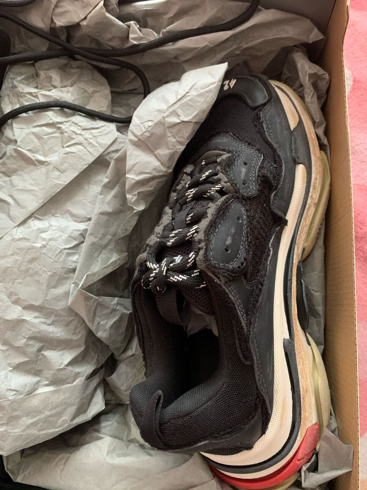 Balenciaga Balenciaga New „Used Look“ Tripple S OG colorway Sz.42 Size US 12 / IT 42 - 7 Thumbnail
