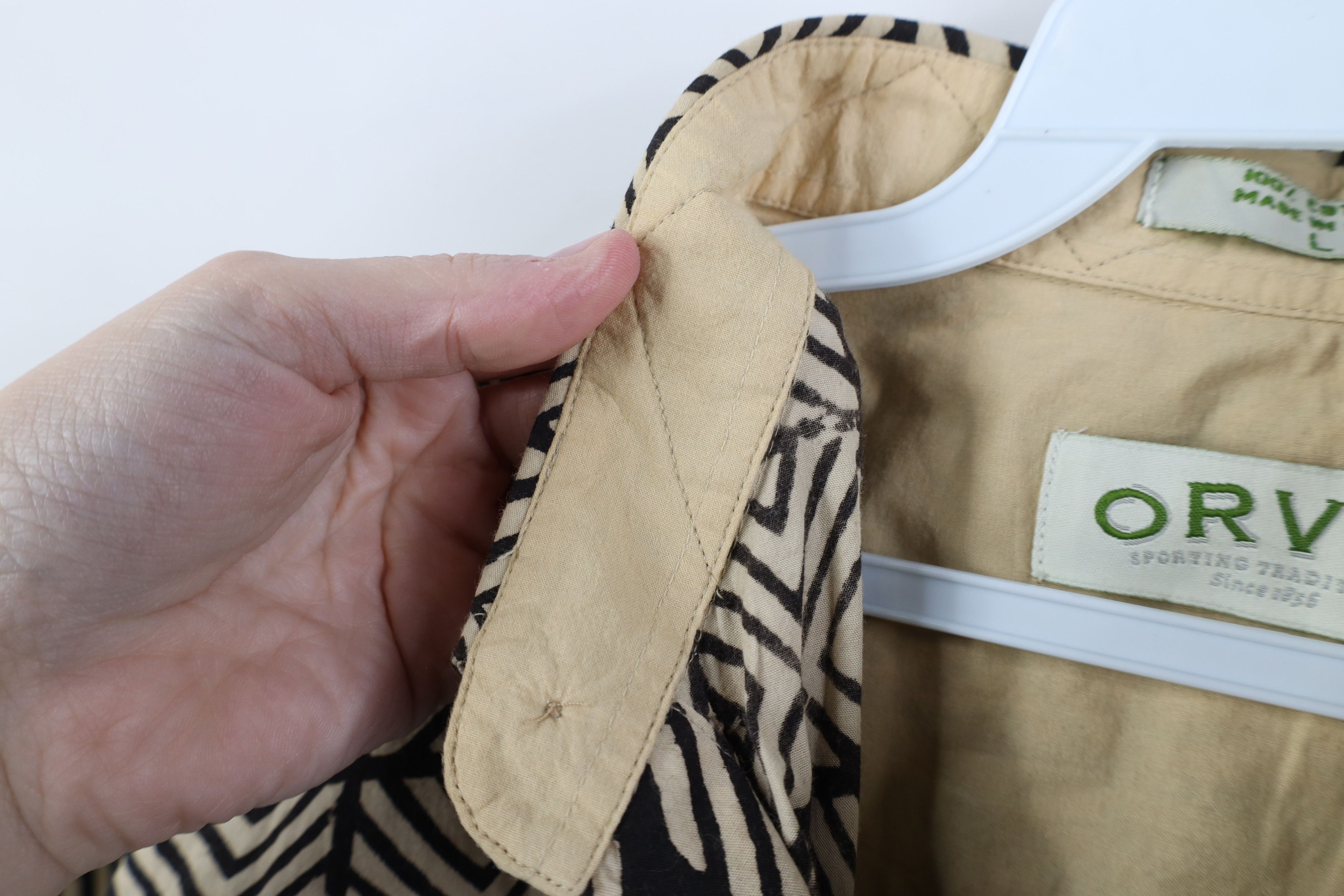 Orvis Vintage 90s Y2K Orvis Short Sleeve Button Down Shirt Size US L / EU 52-54 / 3 - 8 Thumbnail