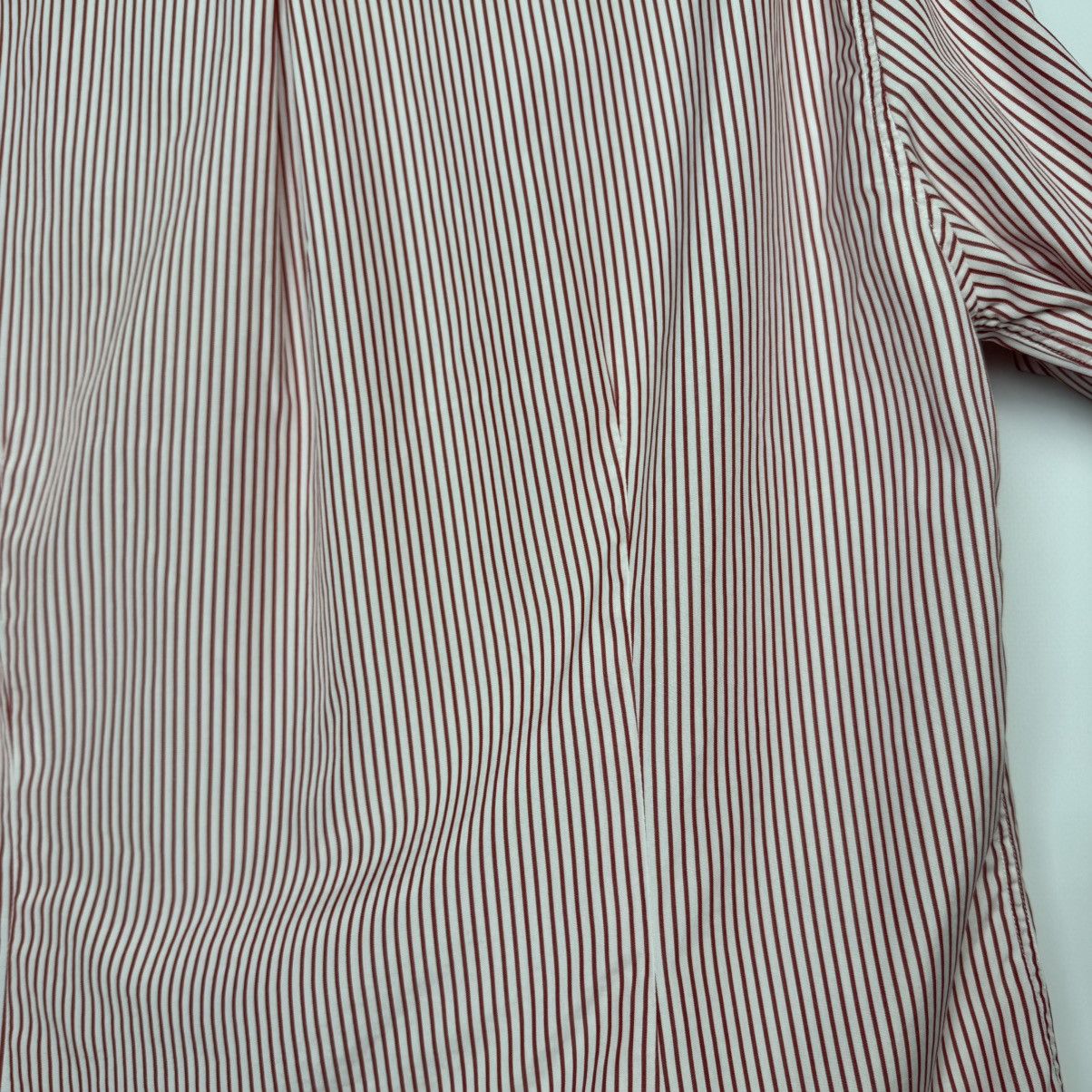 Brunello Cucinelli BRUNELLO CUCINELLI STRIPED BUTTON UP SHIRT COTTON Size US M / EU 48-50 / 2 - 23 Thumbnail