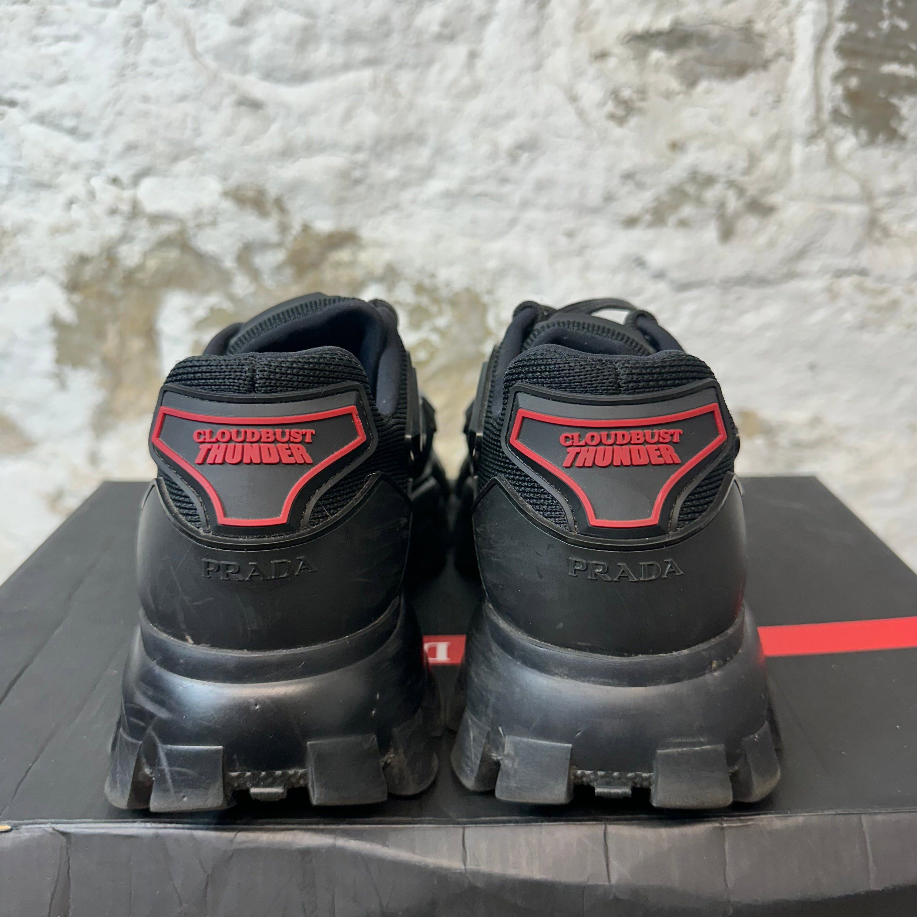 Prada Prada Cloudbust Thunder Triple Black Sz 5.5 Size US 5.5 / EU 38 - 6 Thumbnail