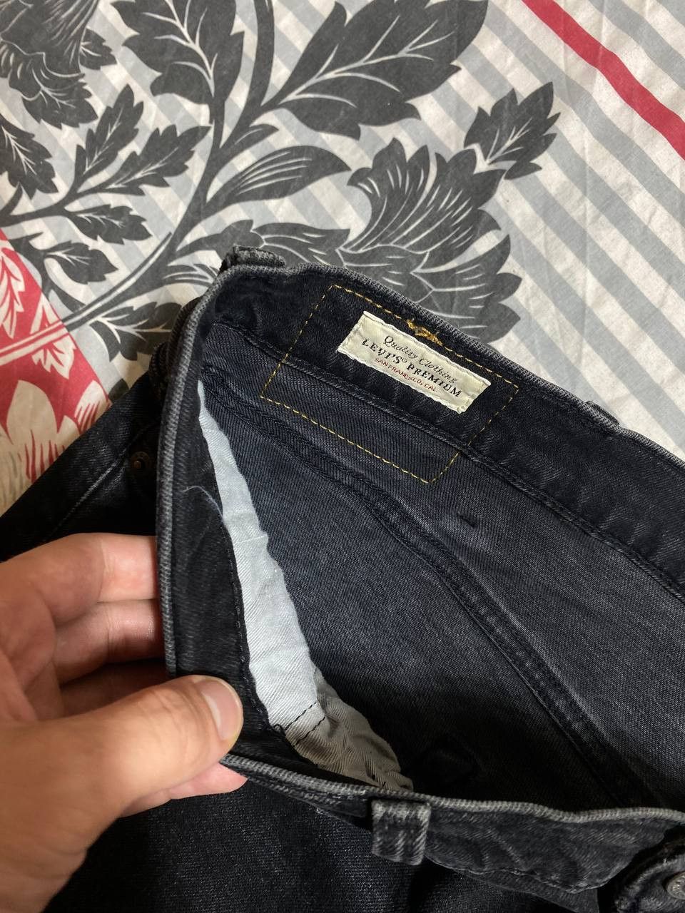 Levi's × Vintage Vintage Levis Jeans 511 Straight Medium Wash 90s Size US 34 / EU 50 - 13 Thumbnail