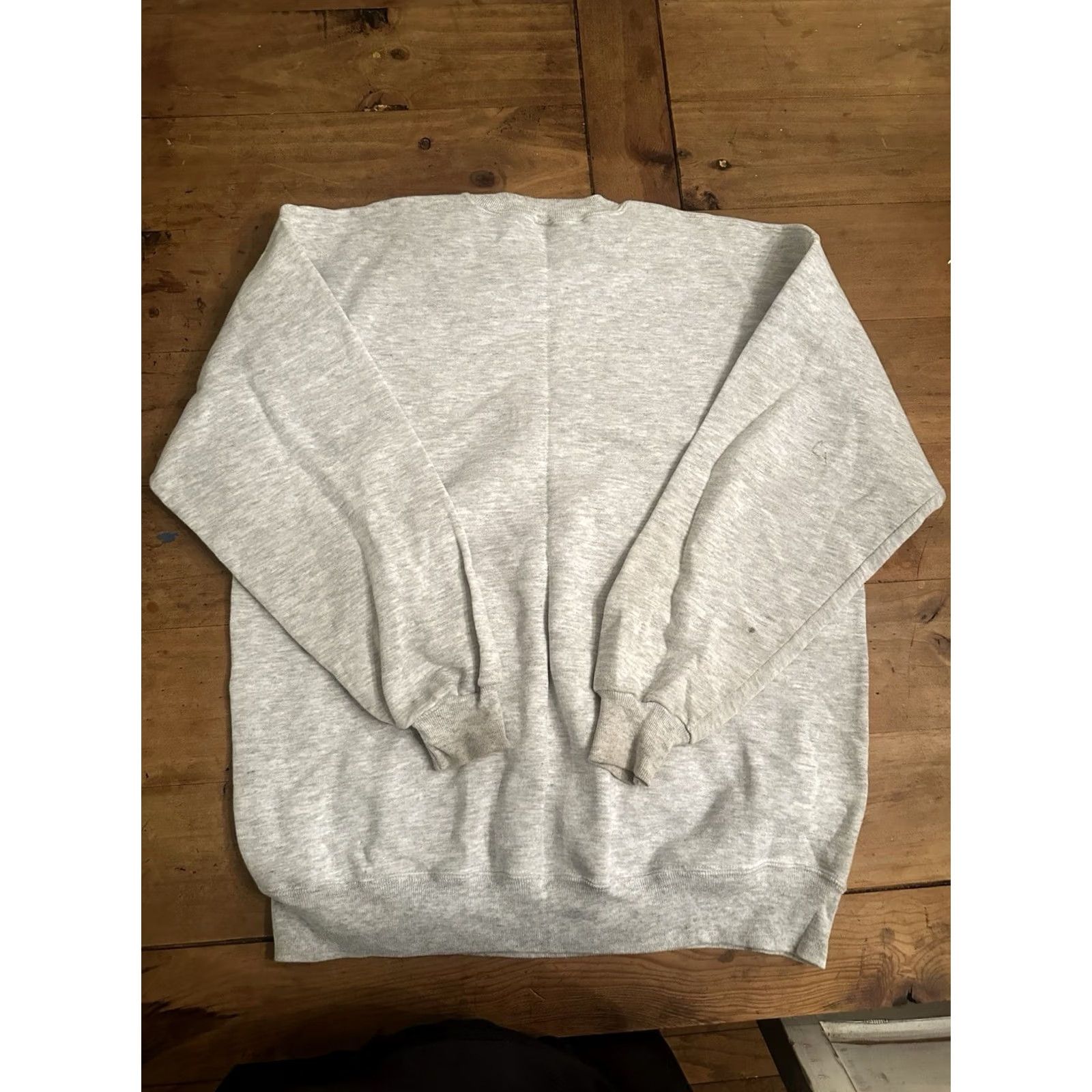 Jerzees VINTAGE Jerzees Nublend Super Sweats Gray Crewneck Sweatshirt XL Men 90s Gr ay Pullover Crew Neck Size US XL / EU 56 / 4 - 4 Thumbnail